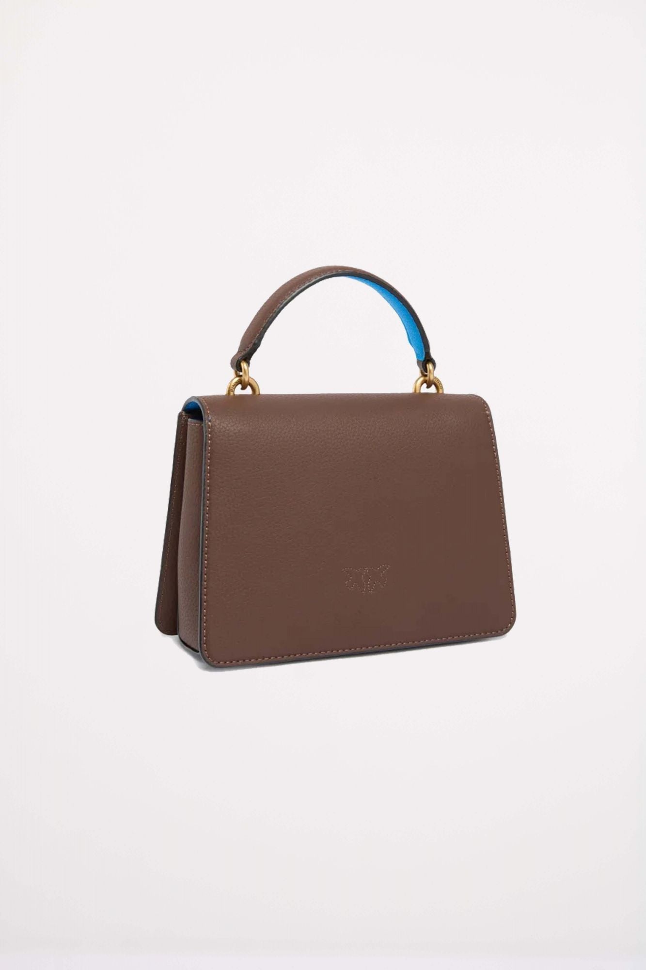 PINKO LOVE ONE TOP HANDLE MIN en color MARRON (2)