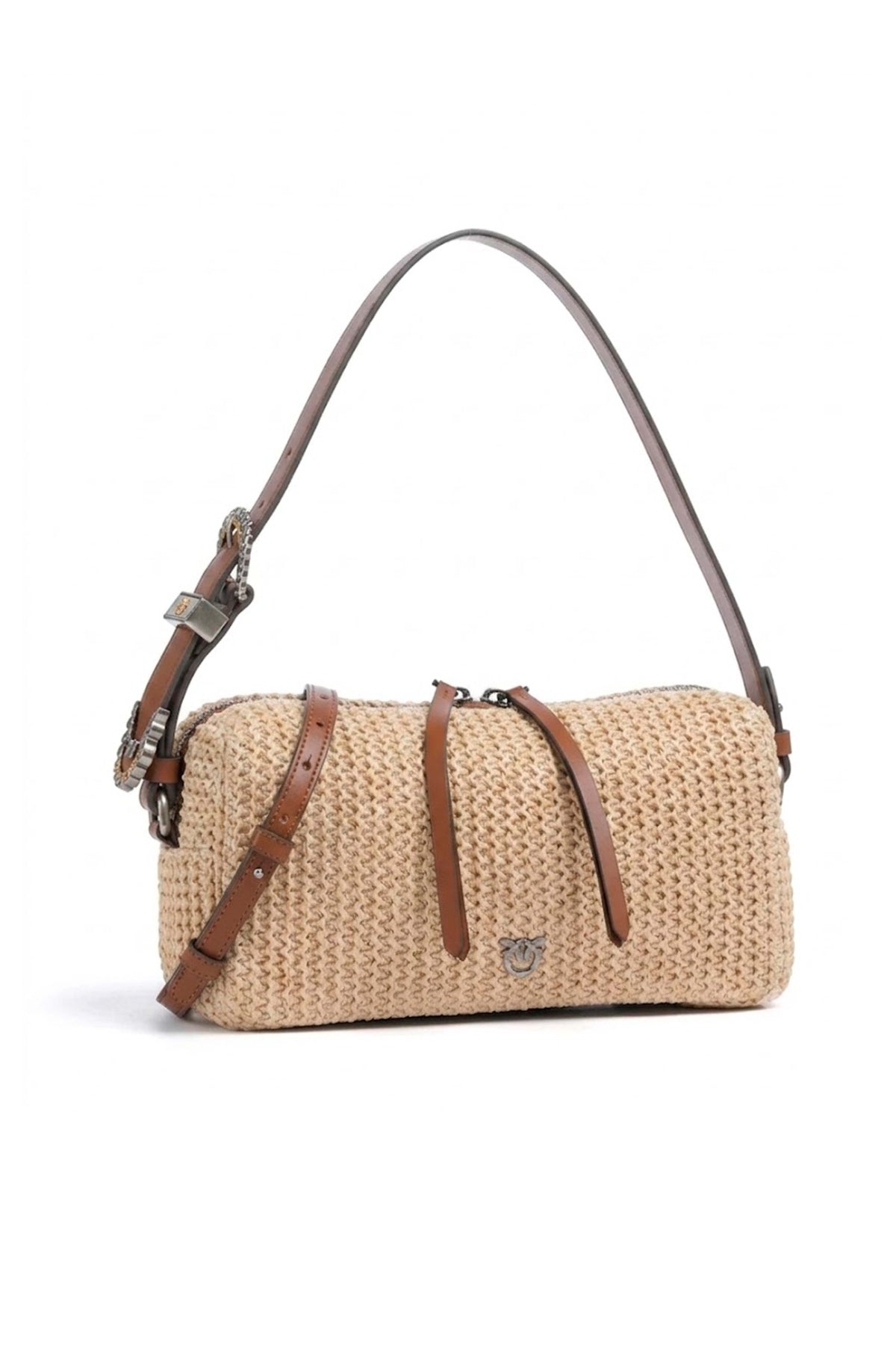 PINKO BAULETTO TRITTICO en color MARRON CLARO (1)