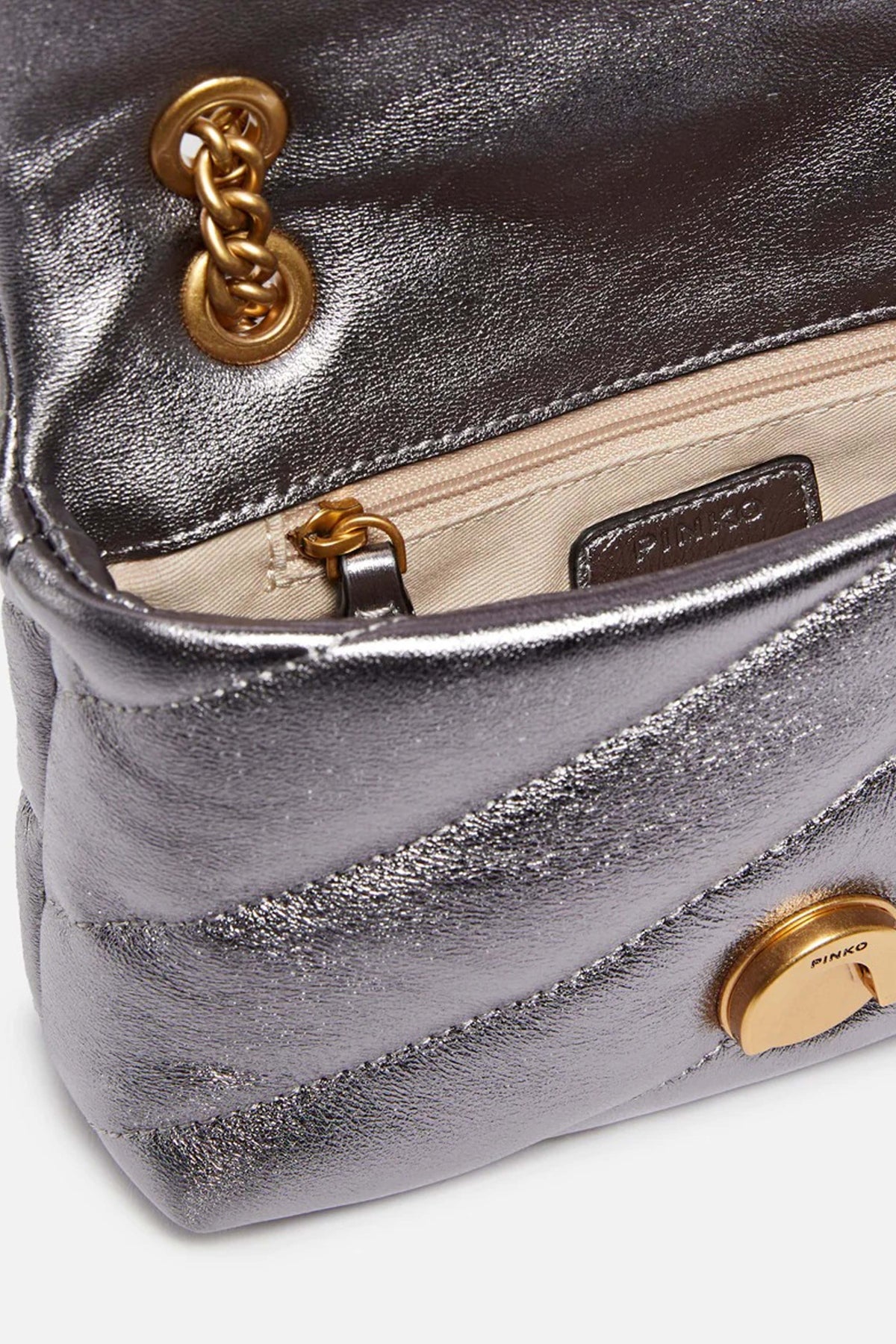 PINKO LOVE PUFF BABY en color GRIS (4)
