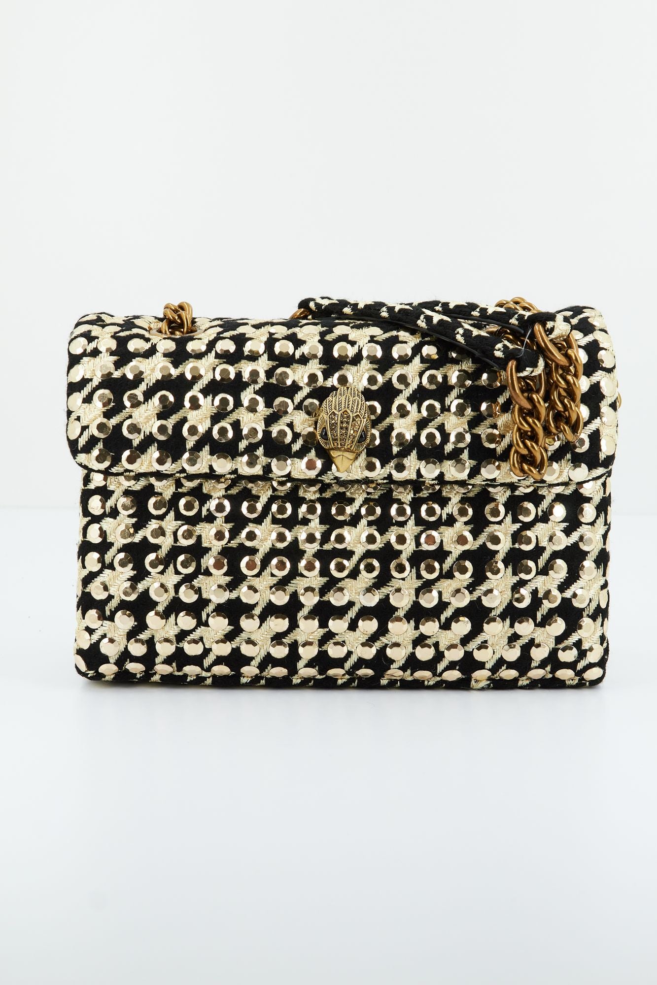 KURT GEIGER LONDON KENSINGTON STUDS en color NEGRO (1)