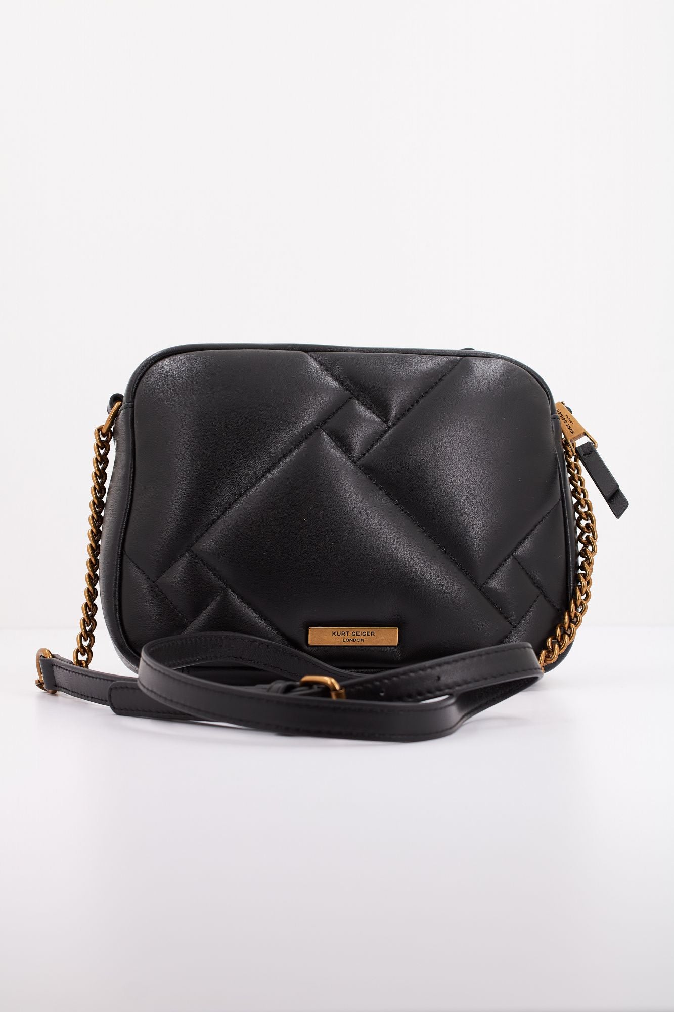 KURT GEIGER LONDON KENSINGTON PUFF CAMERA en color NEGRO (3)