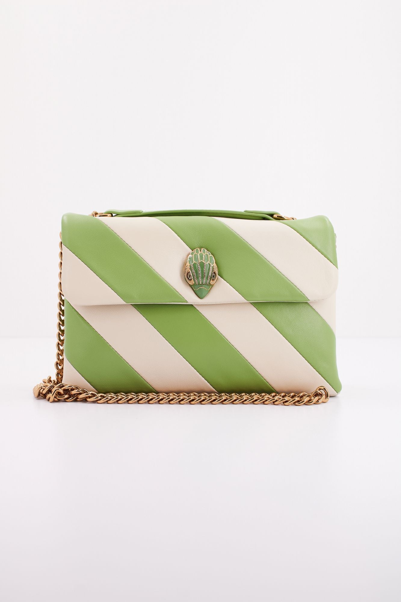 KURT GEIGER LONDON MD KENSINGTON BAG L en color VERDE (1)