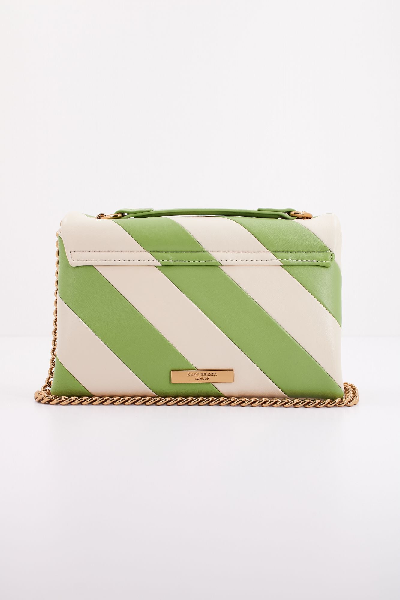 KURT GEIGER LONDON MD KENSINGTON BAG L en color VERDE (3)