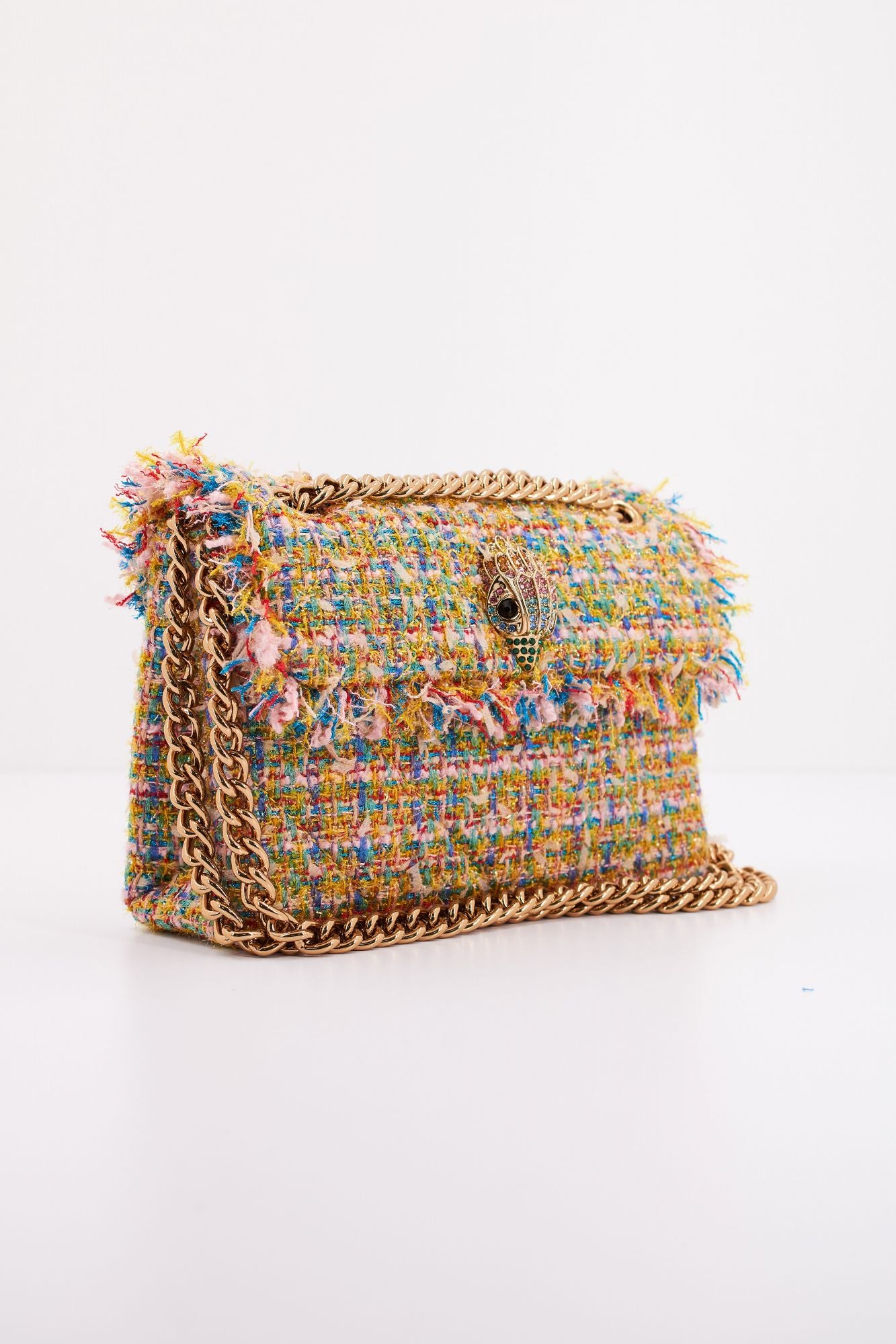 KURT GEIGER LONDON TWEED MINI KENSINGTON en color MULTICOLOR (2)