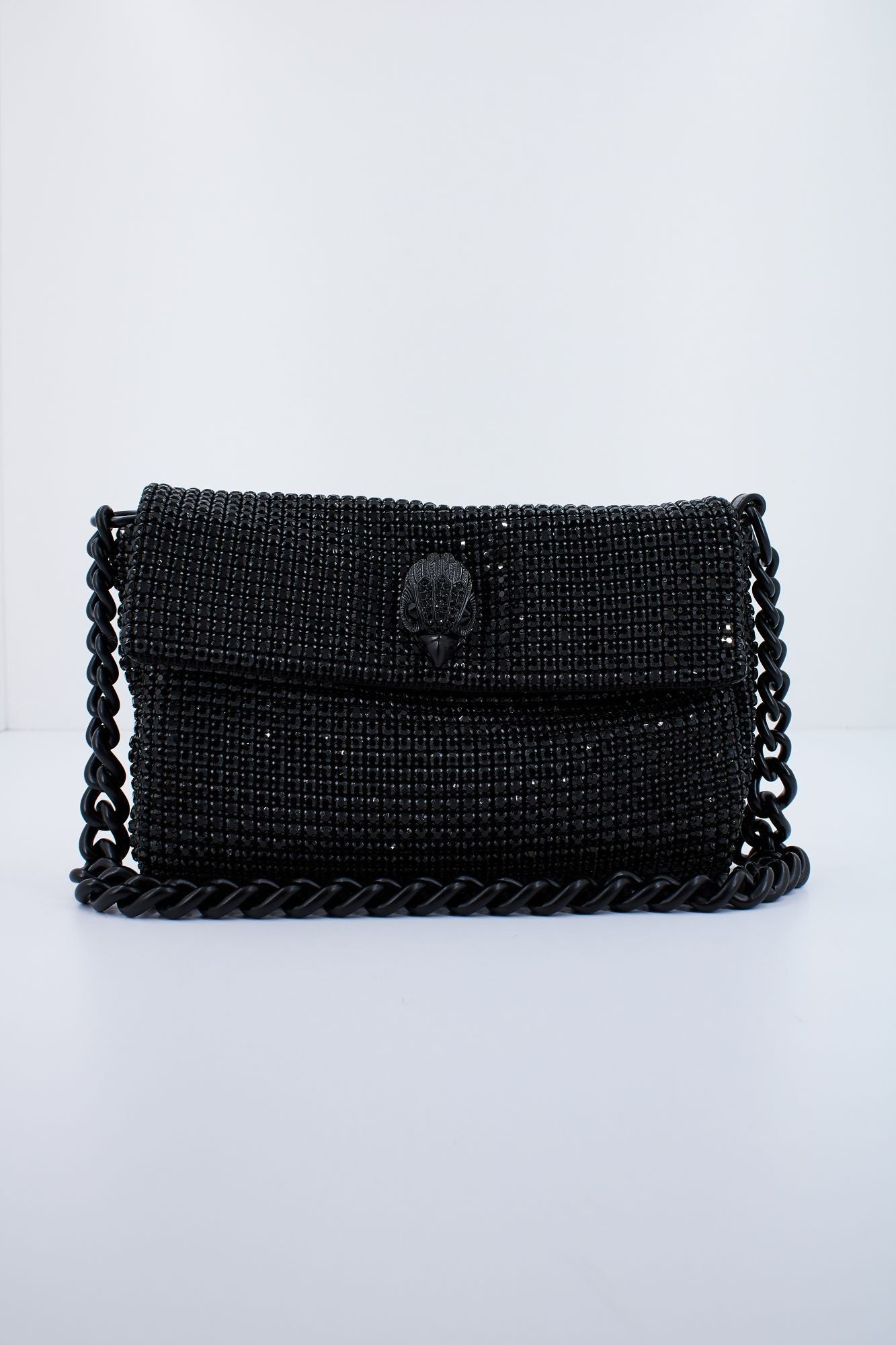 KURT GEIGER LONDON PARTY SHOULDER BAG en color NEGRO (1)
