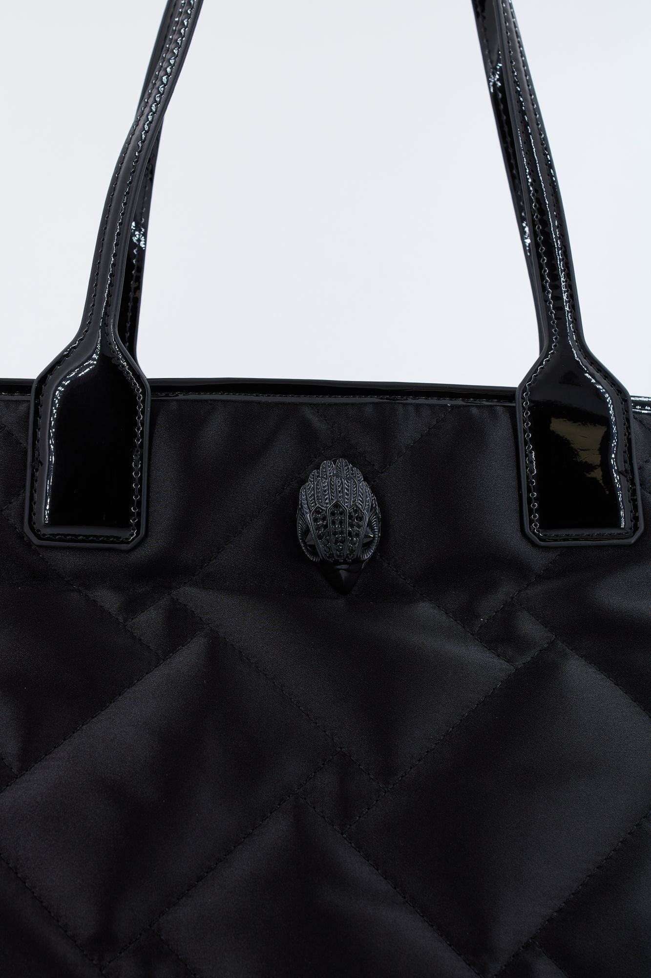 KURT GEIGER LONDON RECYCLED SQ SM SHOPPER en color NEGRO (4)
