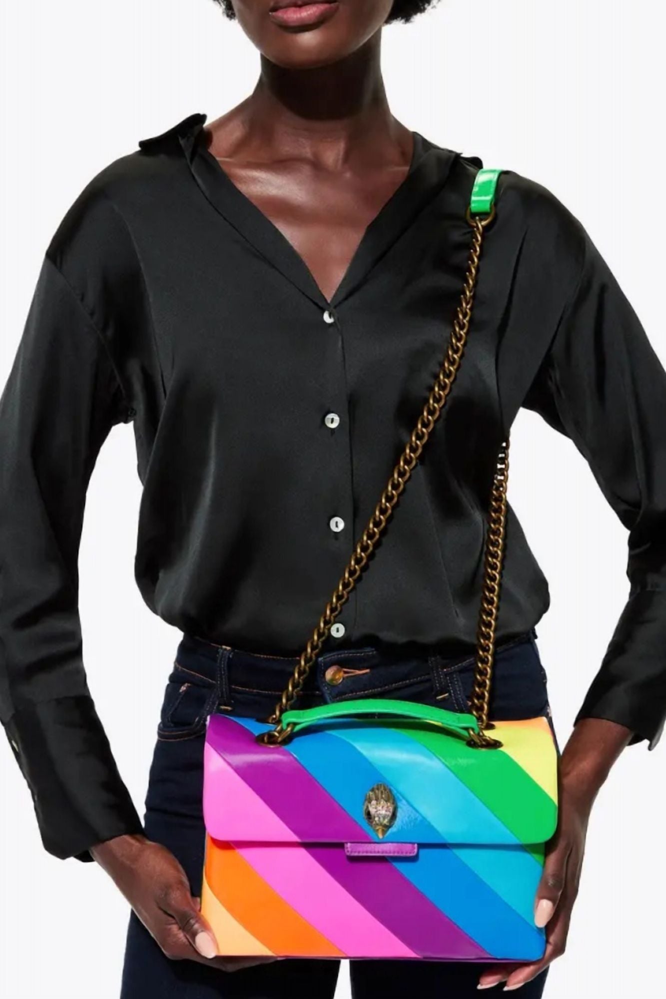 KURT GEIGER LONDON LEATHER KENSINGTON L en color MULTICOLOR (5)