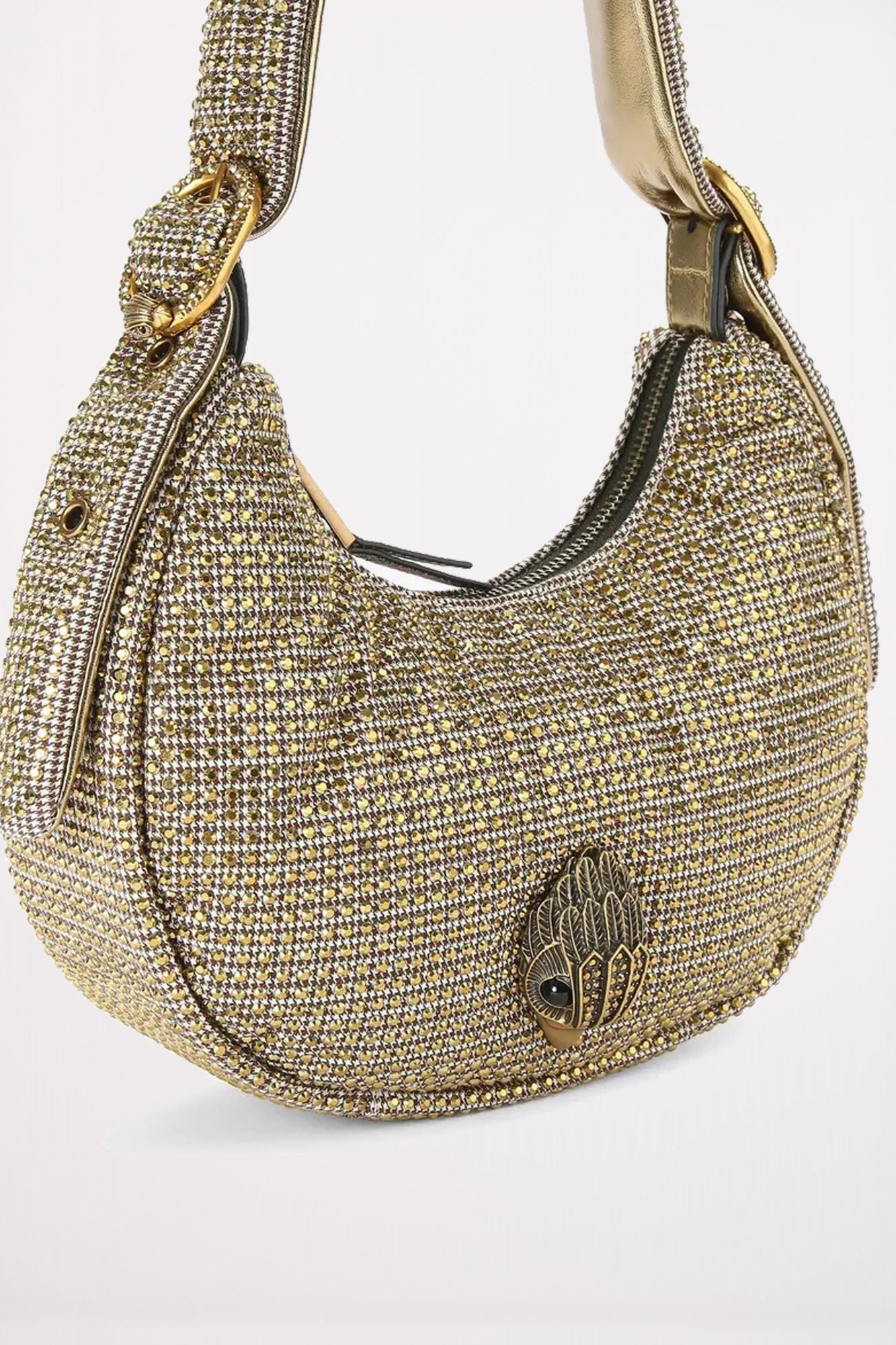 KURT GEIGER LONDON KENSINGTON PUFF SM HOBO en color BEIS (2)