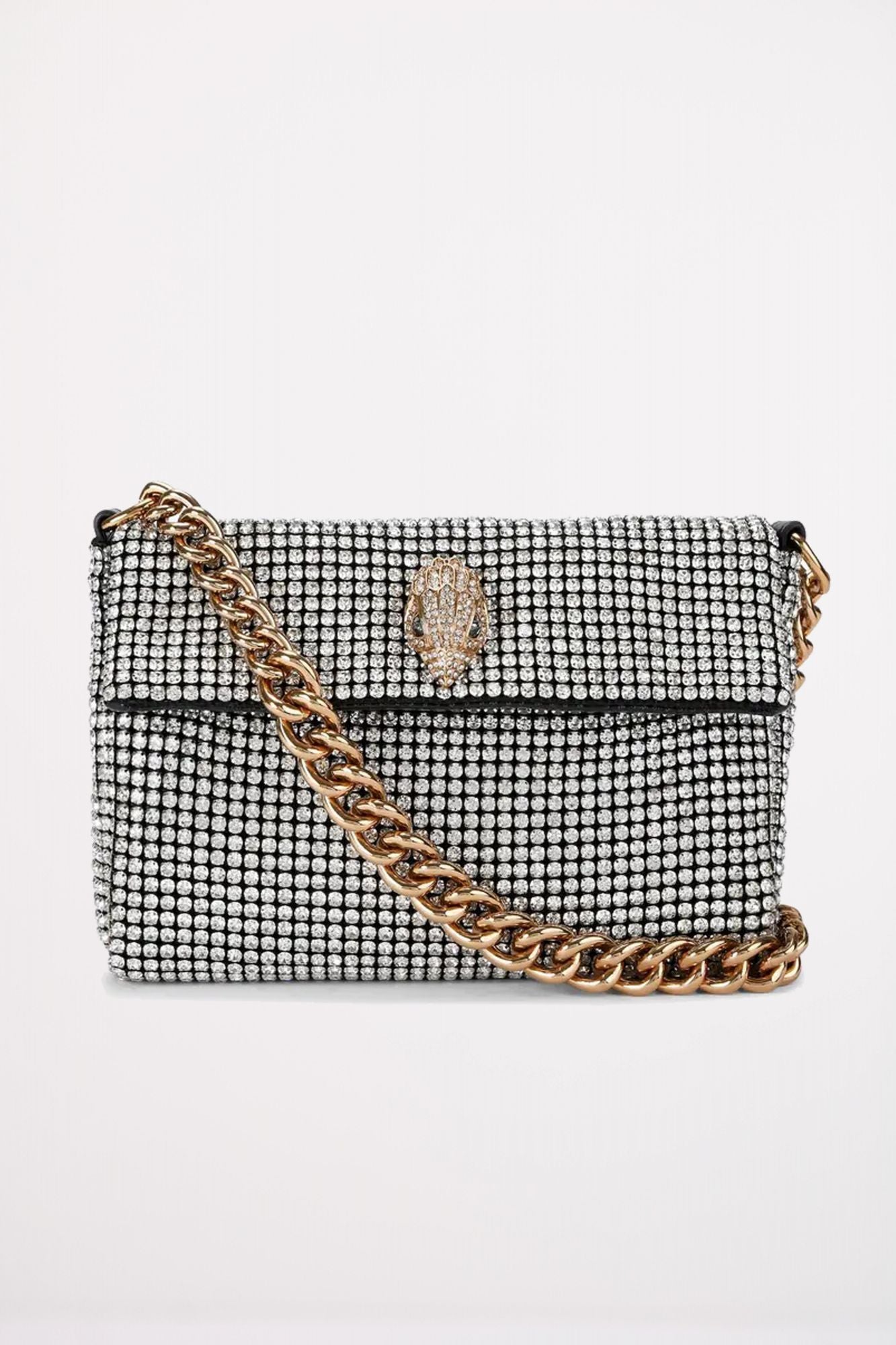 KURT GEIGER LONDON SM PARTY SHOUDLDER en color PLATA (1)