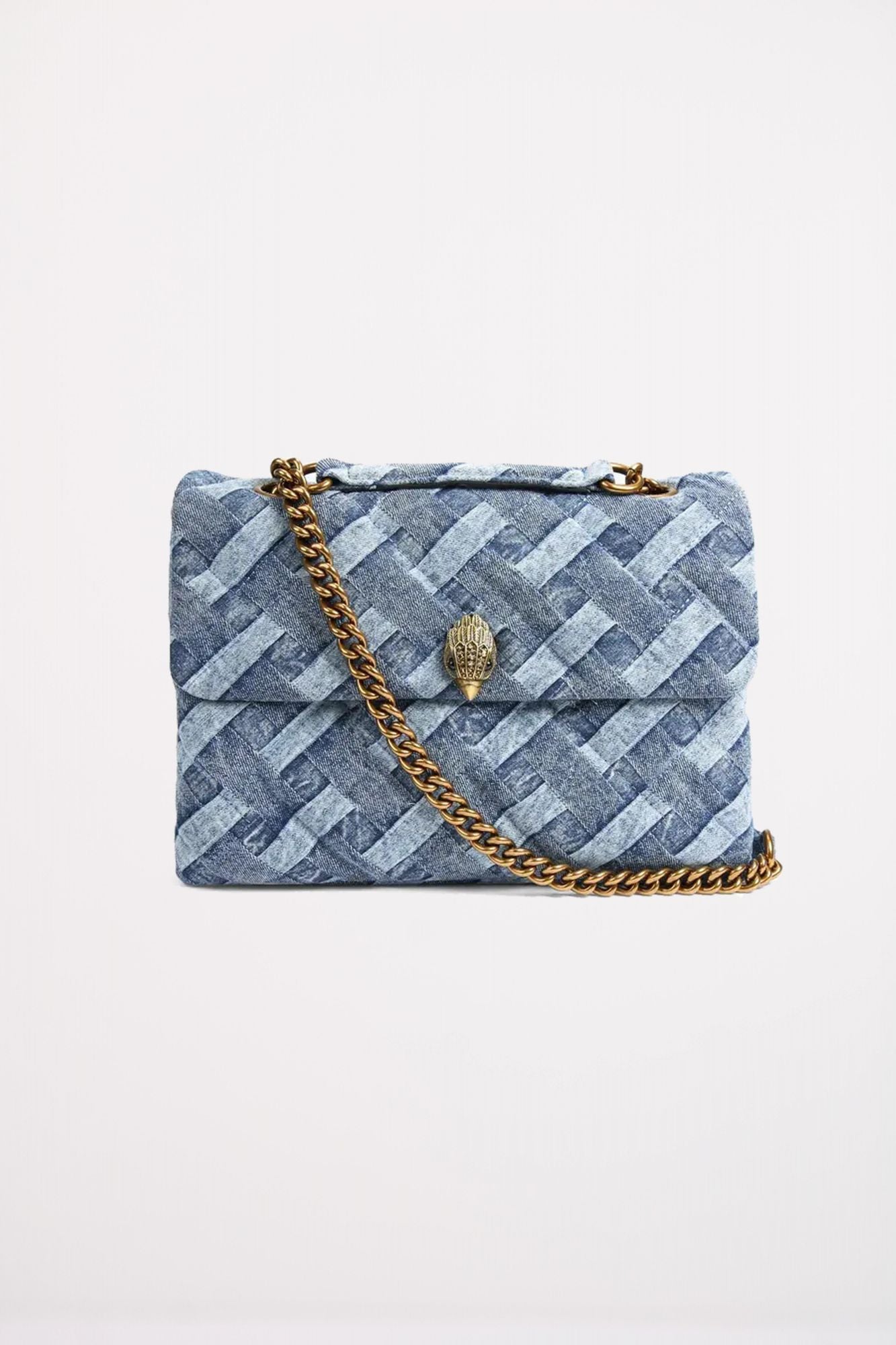 KURT GEIGER LONDON LARGE KENSINGTON en color AZUL (1)