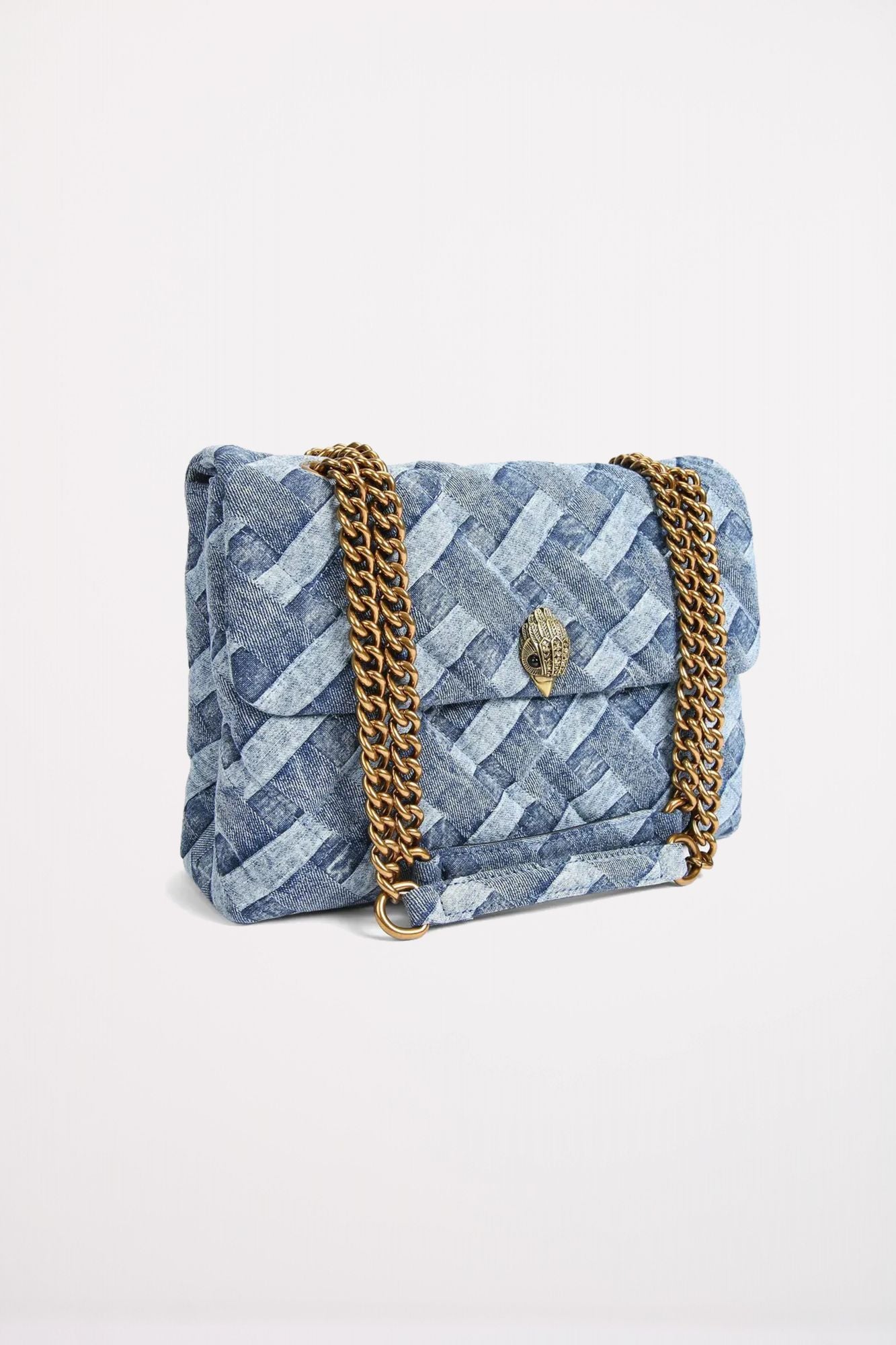 KURT GEIGER LONDON LARGE KENSINGTON en color AZUL (2)