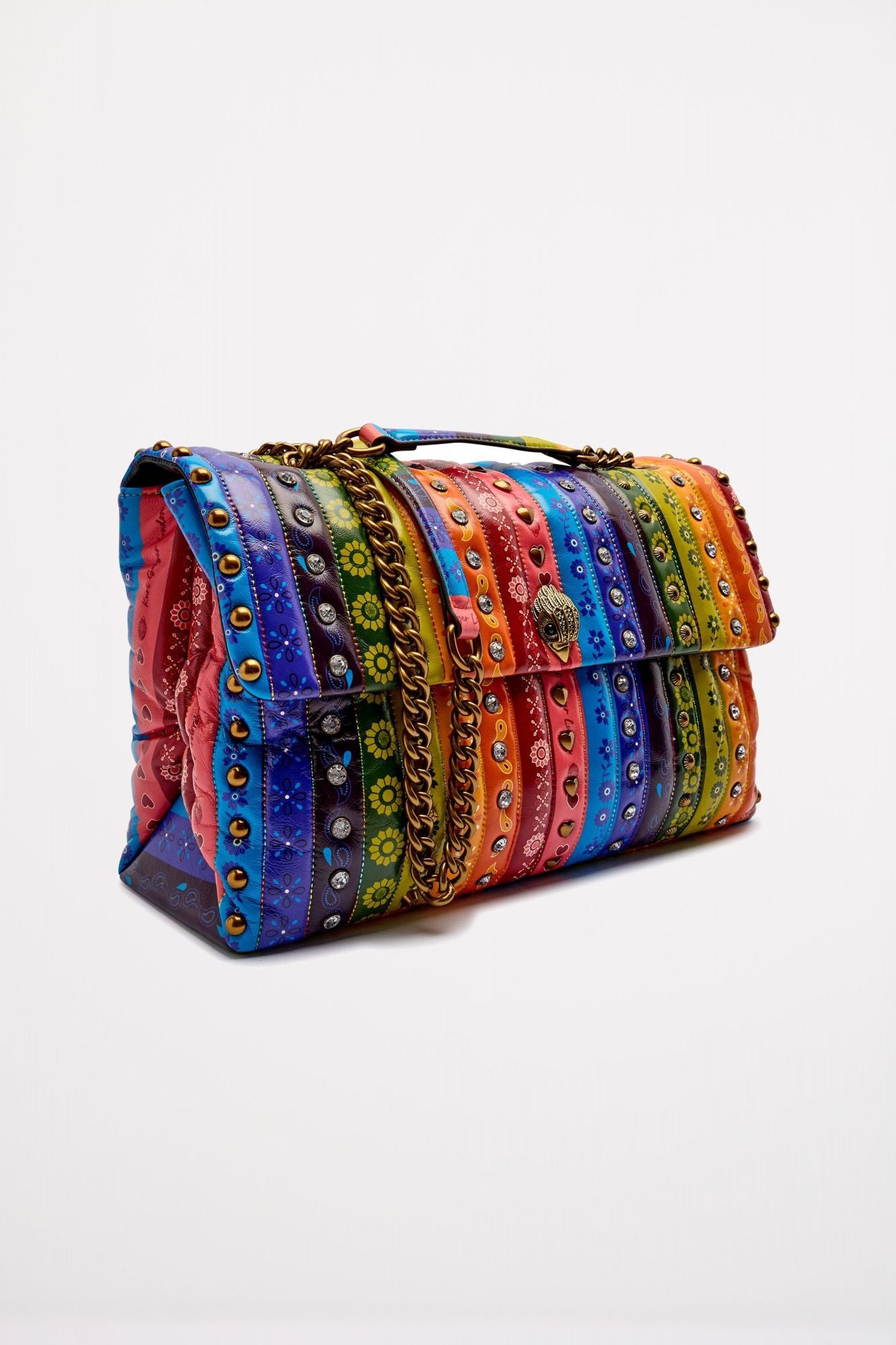 KURT GEIGER LONDON ITHR XXL KENSINGTON BAG en color MULTICOLOR (2)