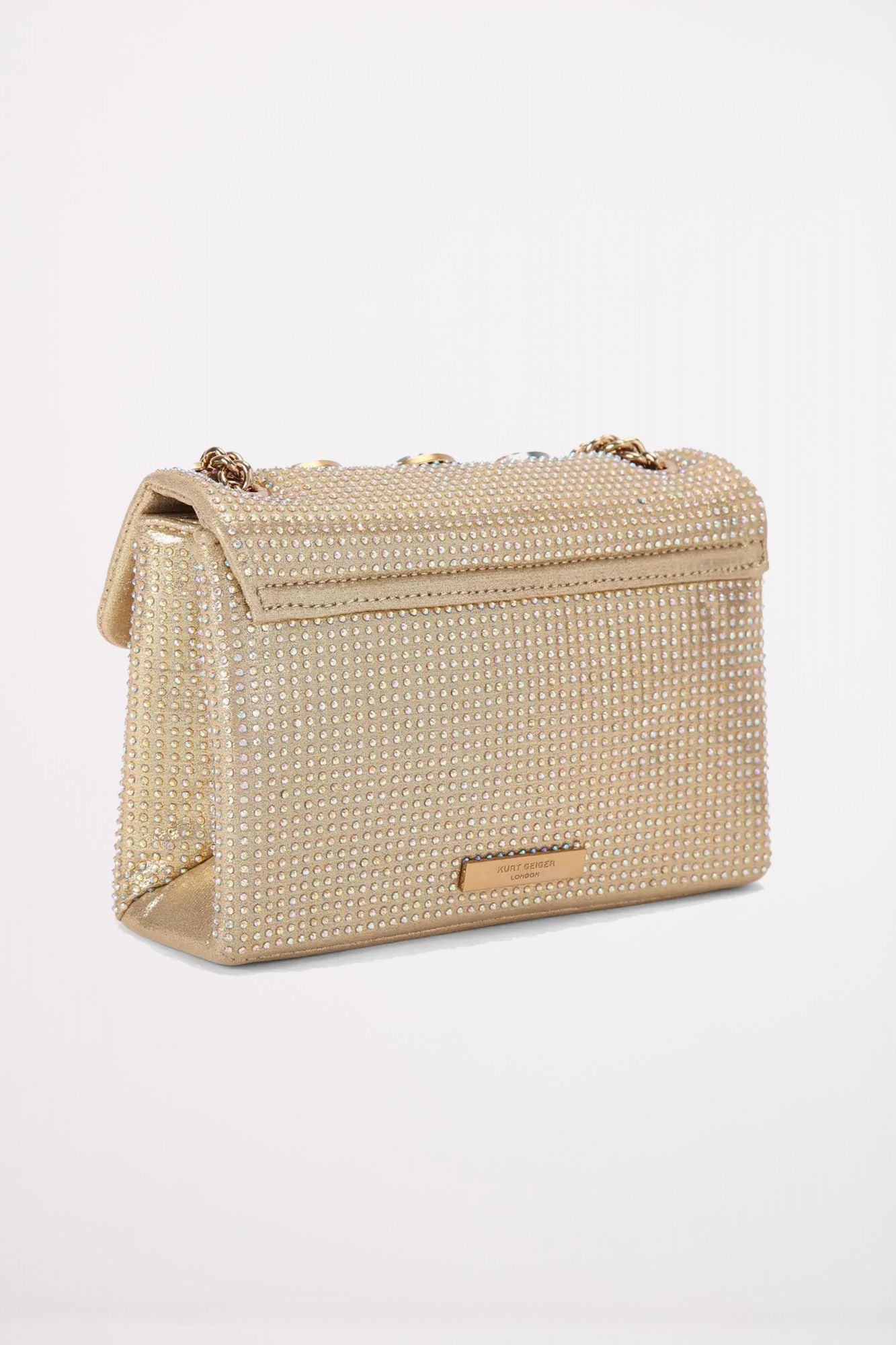 KURT GEIGER LONDON MS KENSINGTON OCTAVIA en color ORO (4)
