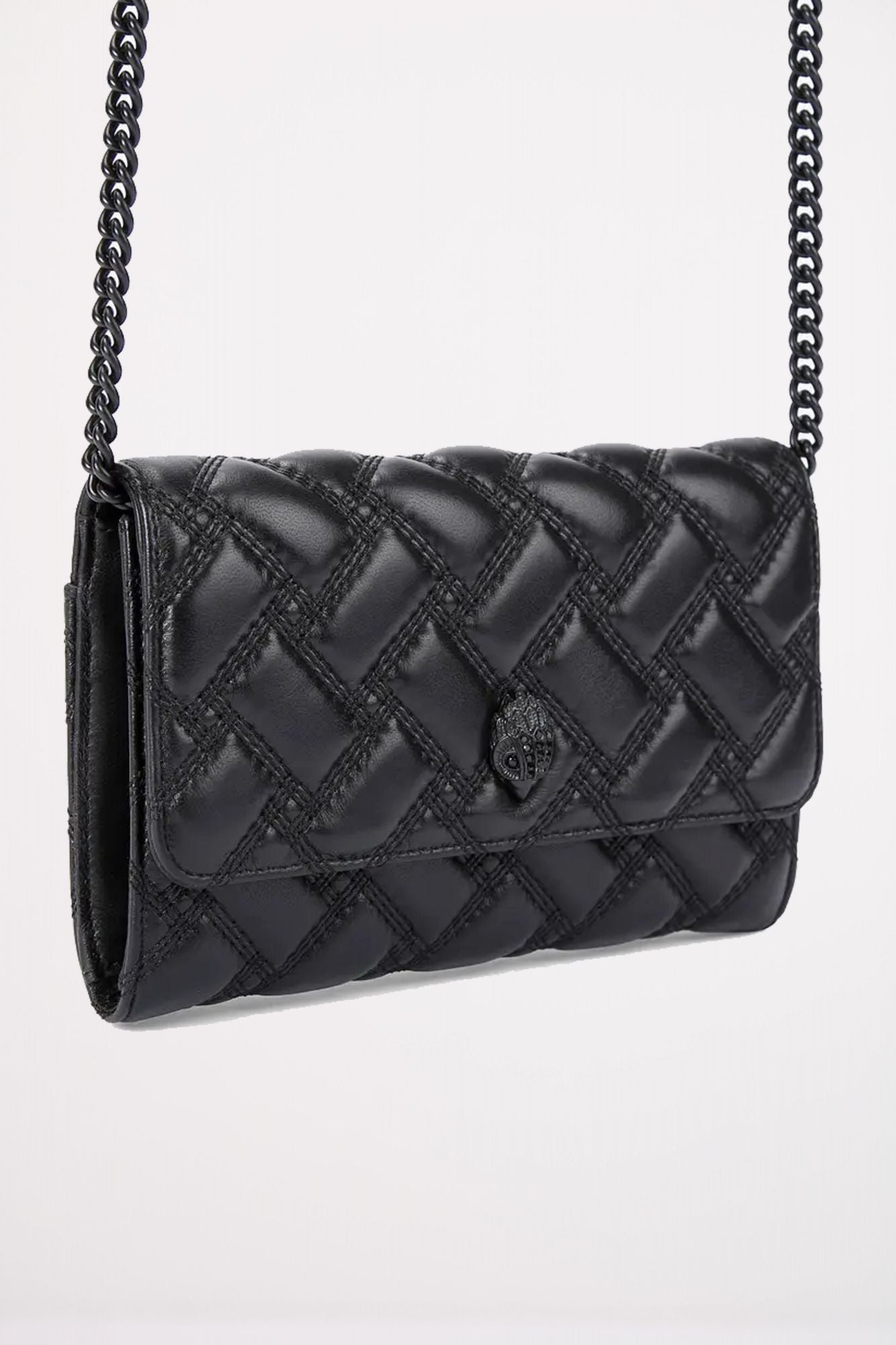 KURT GEIGER LONDON KENSINGTON SHAIN WALLET en color NEGRO (2)