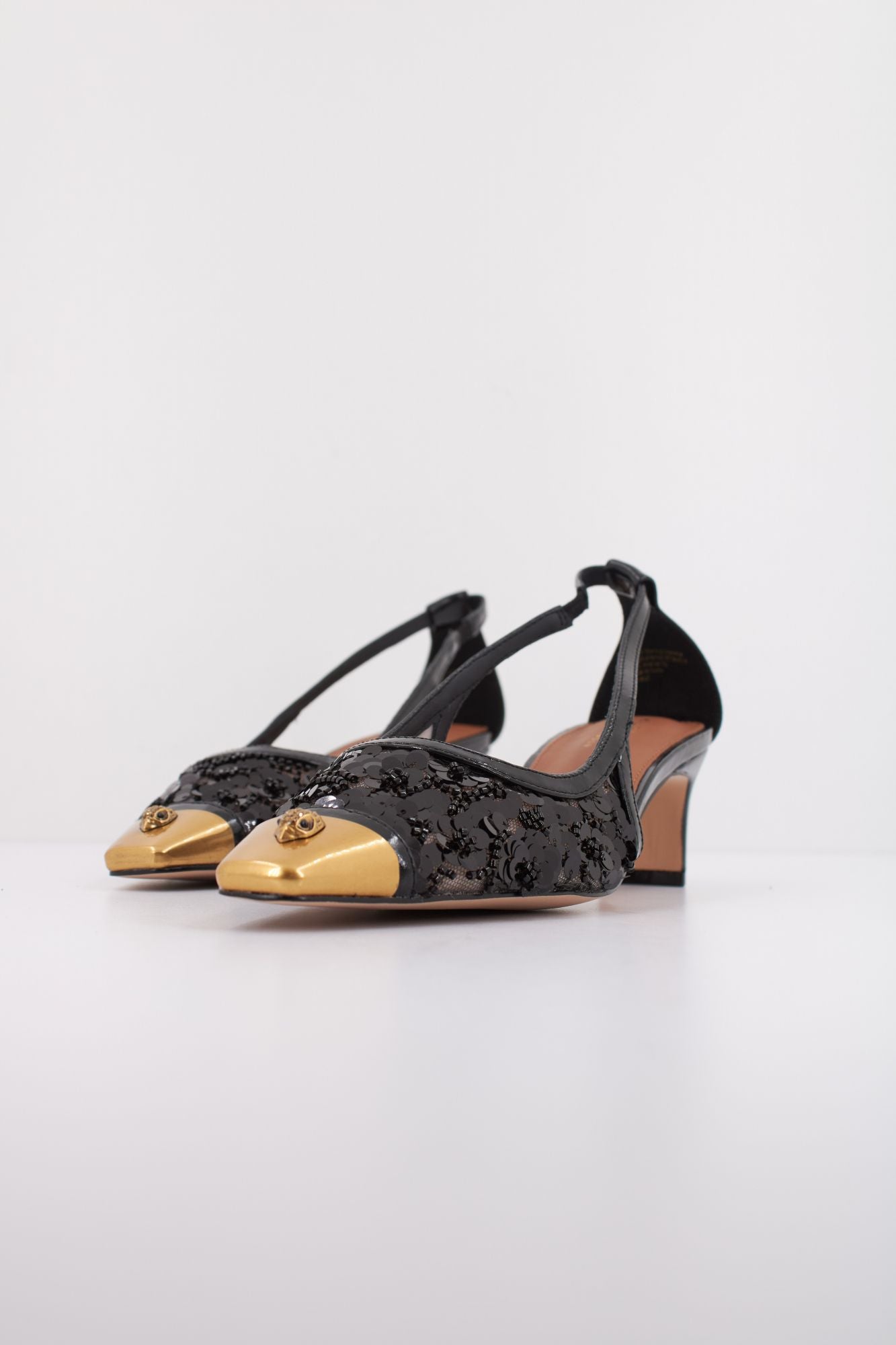 KURT GEIGER LONDON REGENT OPEN COURT en color NEGRO (2)