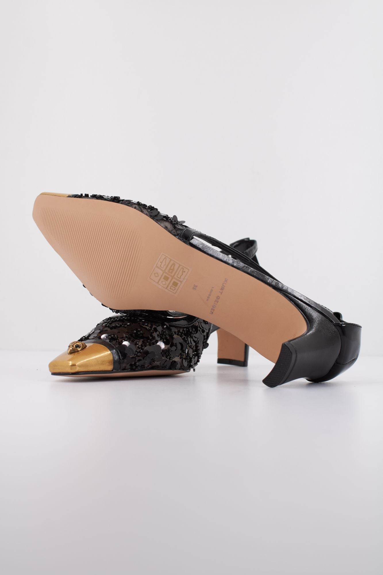 KURT GEIGER LONDON REGENT OPEN COURT en color NEGRO (5)