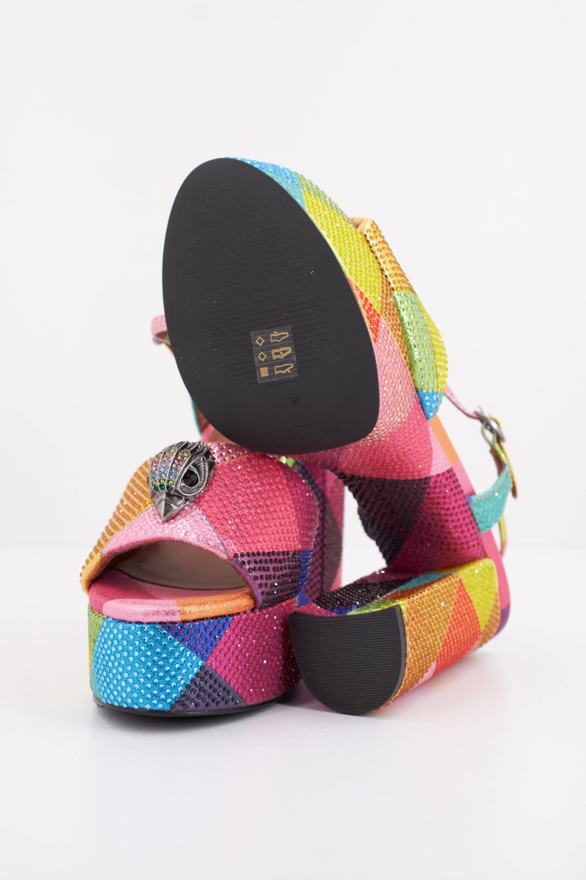 KURT GEIGER LONDON KENSINGTON PLATFORM SDL en color MULTICOLOR (5)