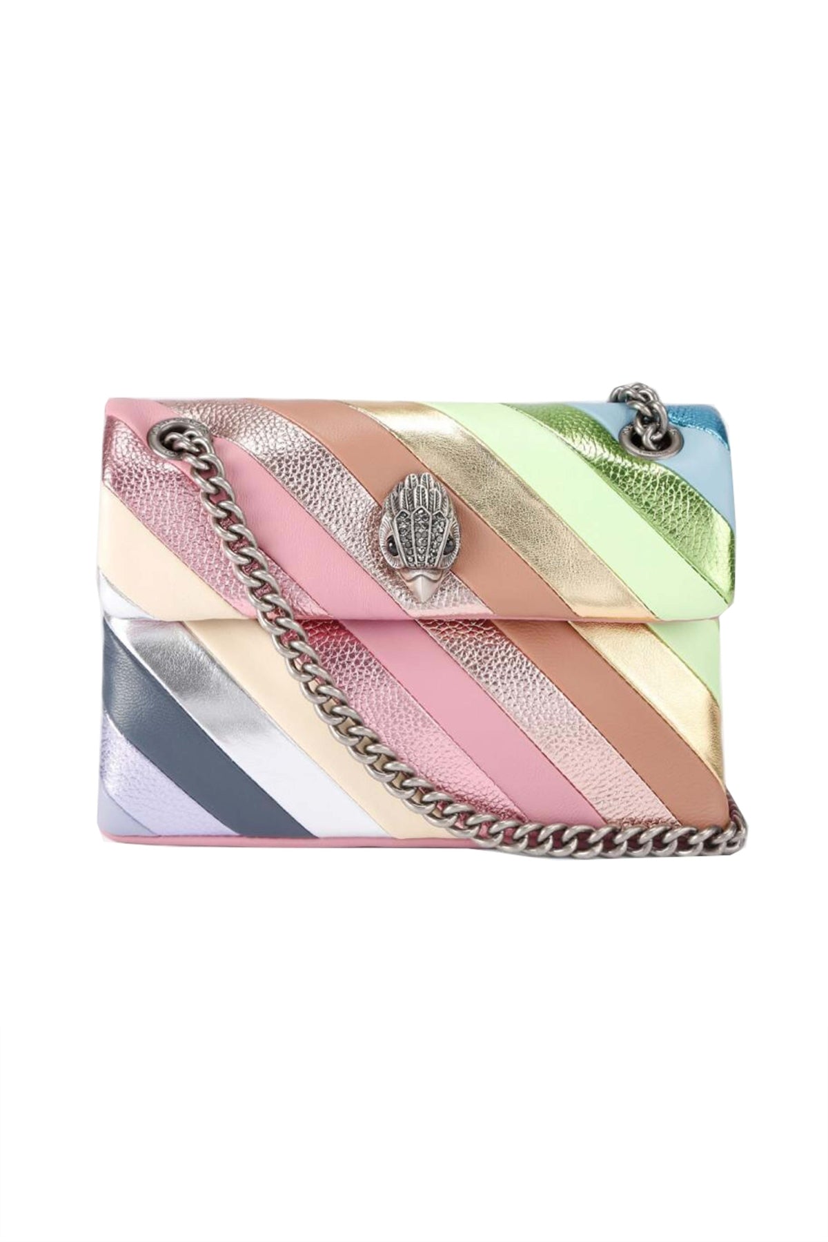 KURT GEIGER LONDON LEATHER MINI KENSINGTON en color MULTICOLOR (1)