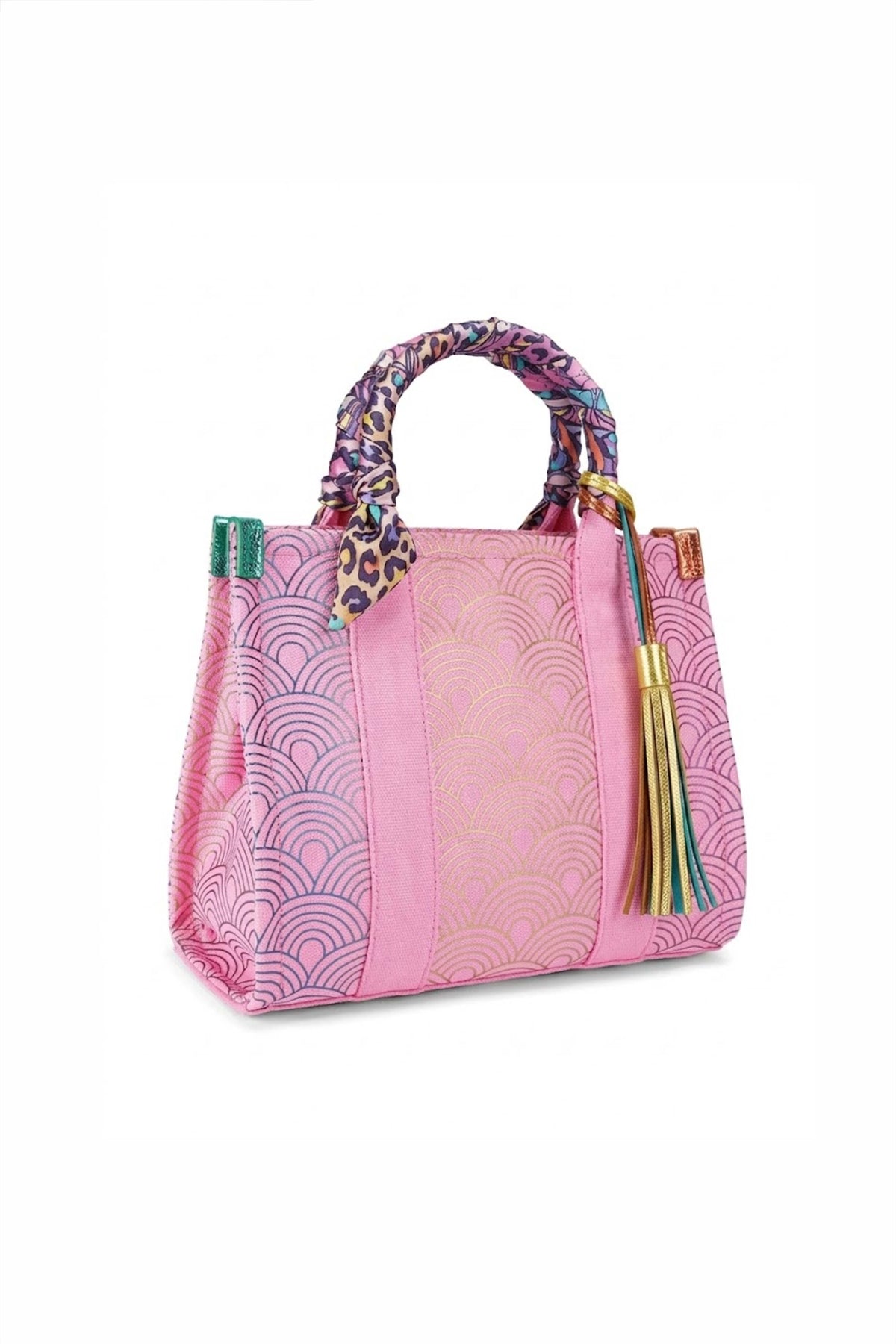 KURT GEIGER LONDON SMALL SOUTHBANK TOTE en color ROSA (2)