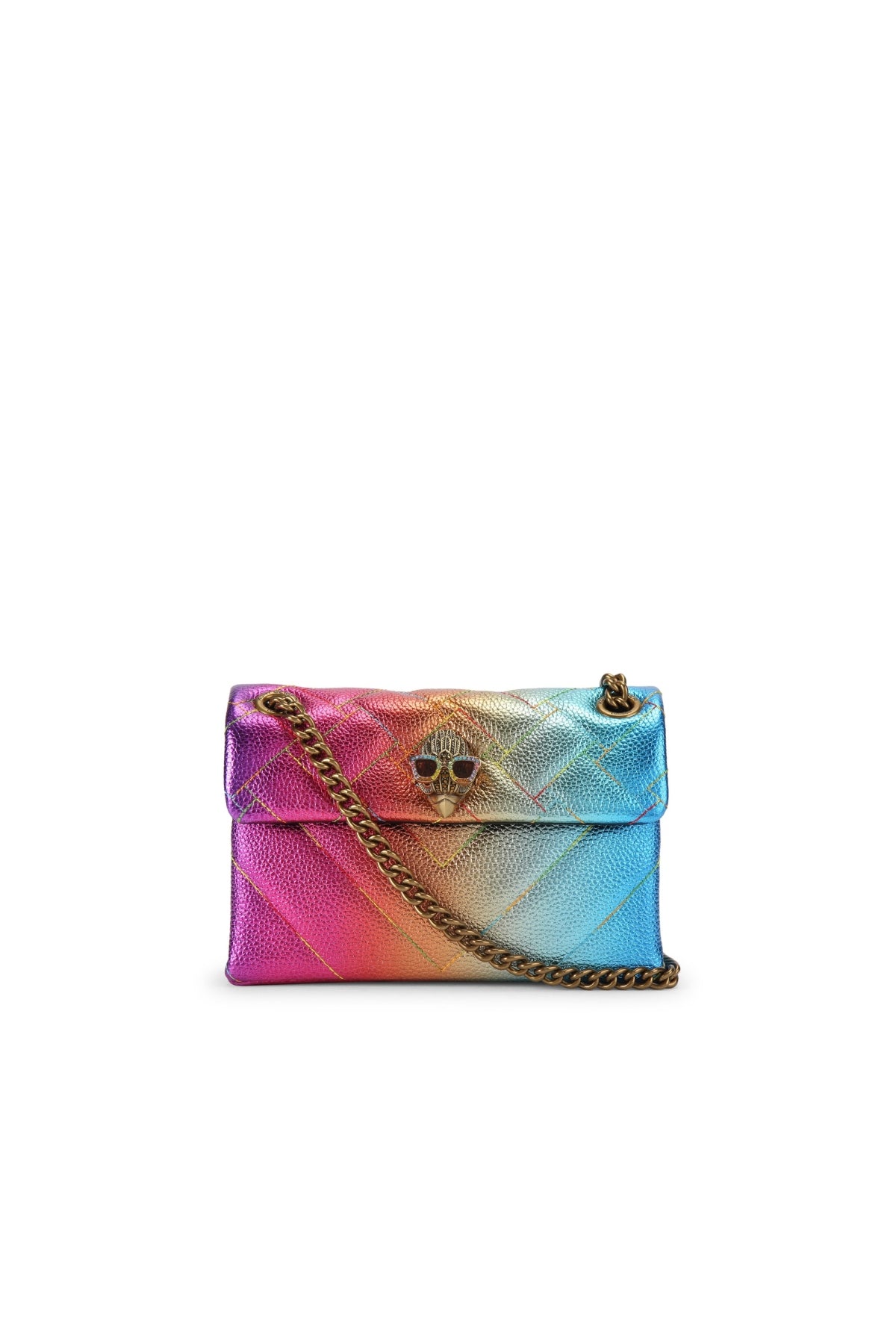 KURT GEIGER LONDON LEATHER MINI KENSINGTON en color MULTICOLOR (1)