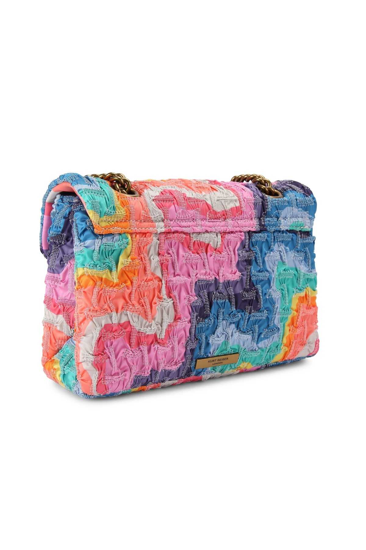 KURT GEIGER LONDON RUCHED FABRIC KENSINGTON en color MULTICOLOR (2)