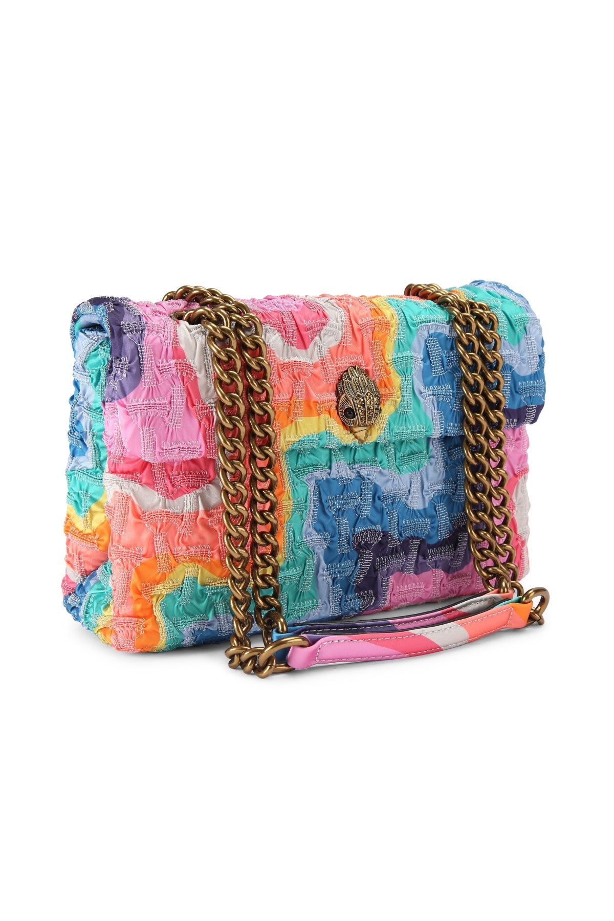 KURT GEIGER LONDON RUCHED FABRIC KENSINGTON en color MULTICOLOR (3)