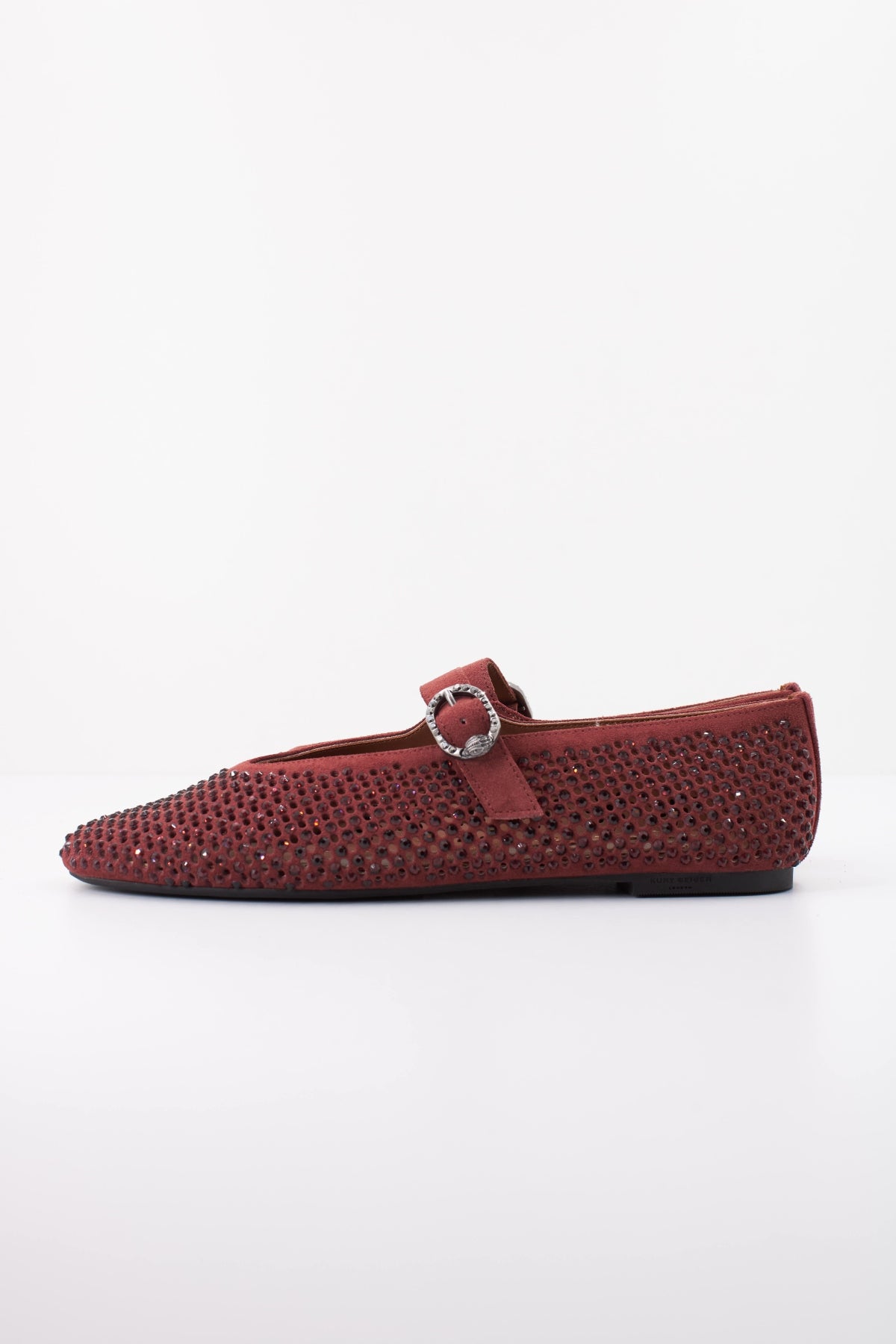 KURT GEIGER LONDON 2656354209K MAYFAIR BALLET FLAT en color BURDEOS (1)