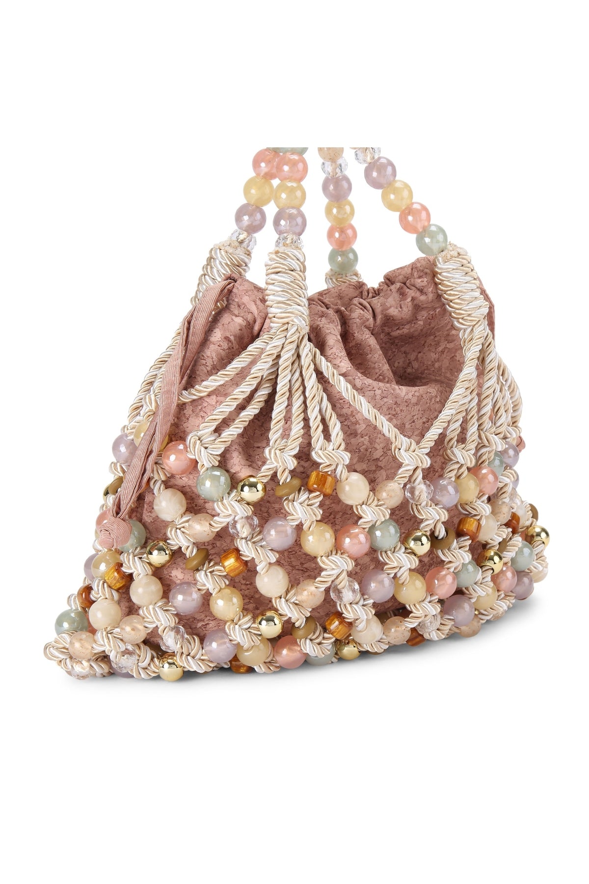 KURT GEIGER LONDON 5846445609K MACRAME ROPE BAG en color BEIS (3)