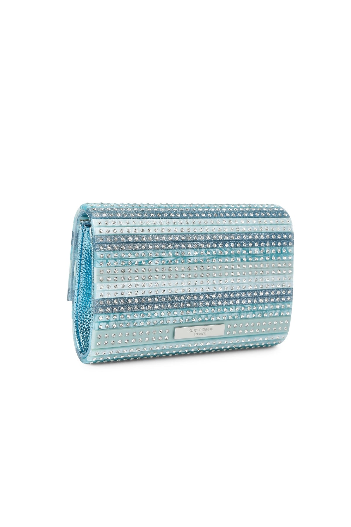 KURT GEIGER LONDON 8764083979K PARTY EAGLE CLUTCH DREN en color AZUL (4)