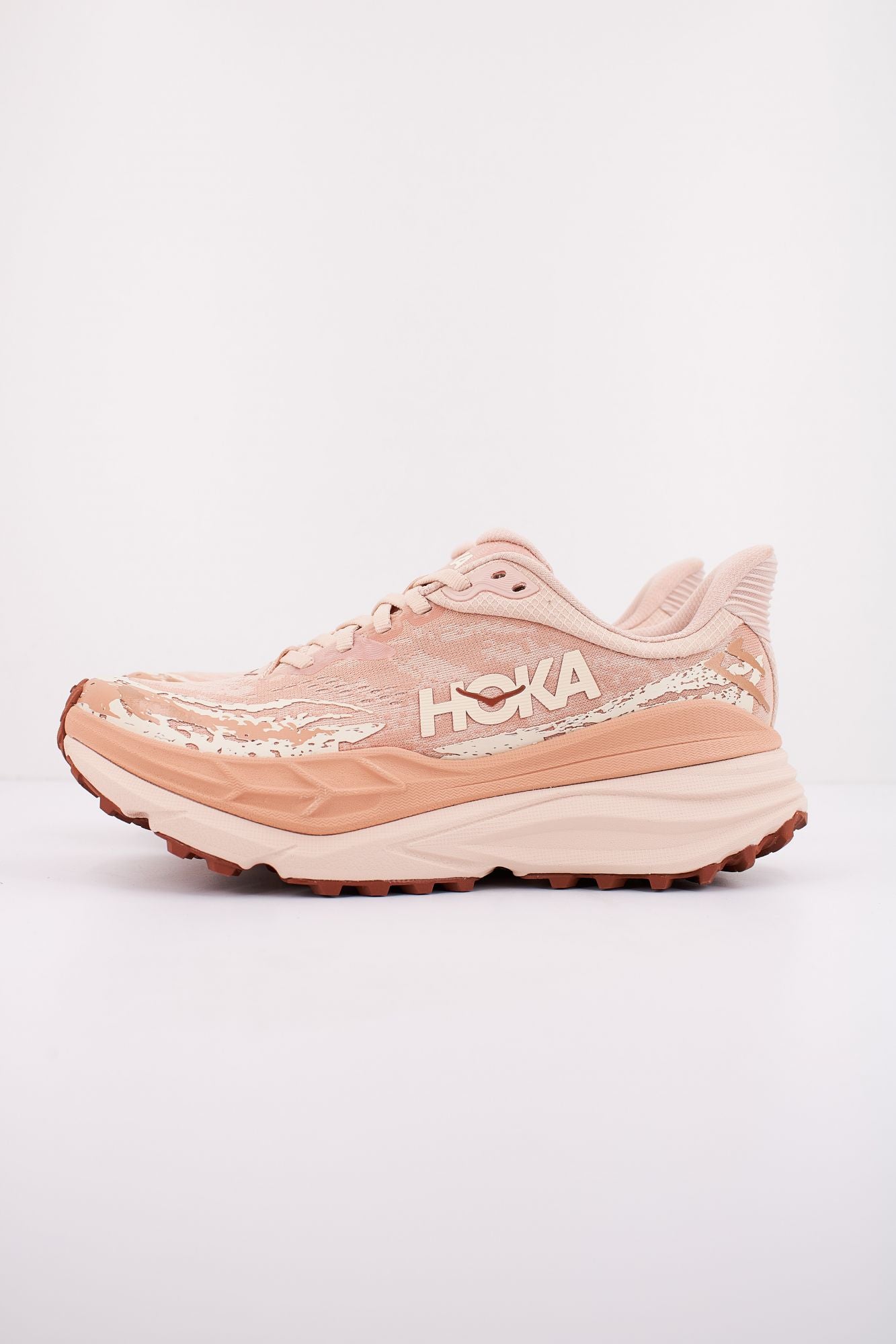 HOKA STINSON 7 en color ROSA (1)