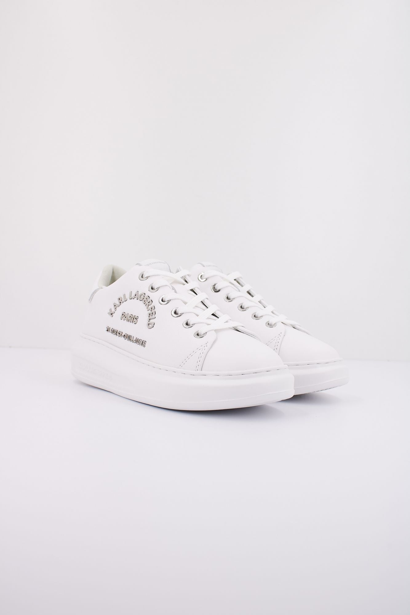 KARL LAGERFELD KAPRI METAL MAISON en color BLANCO (2)