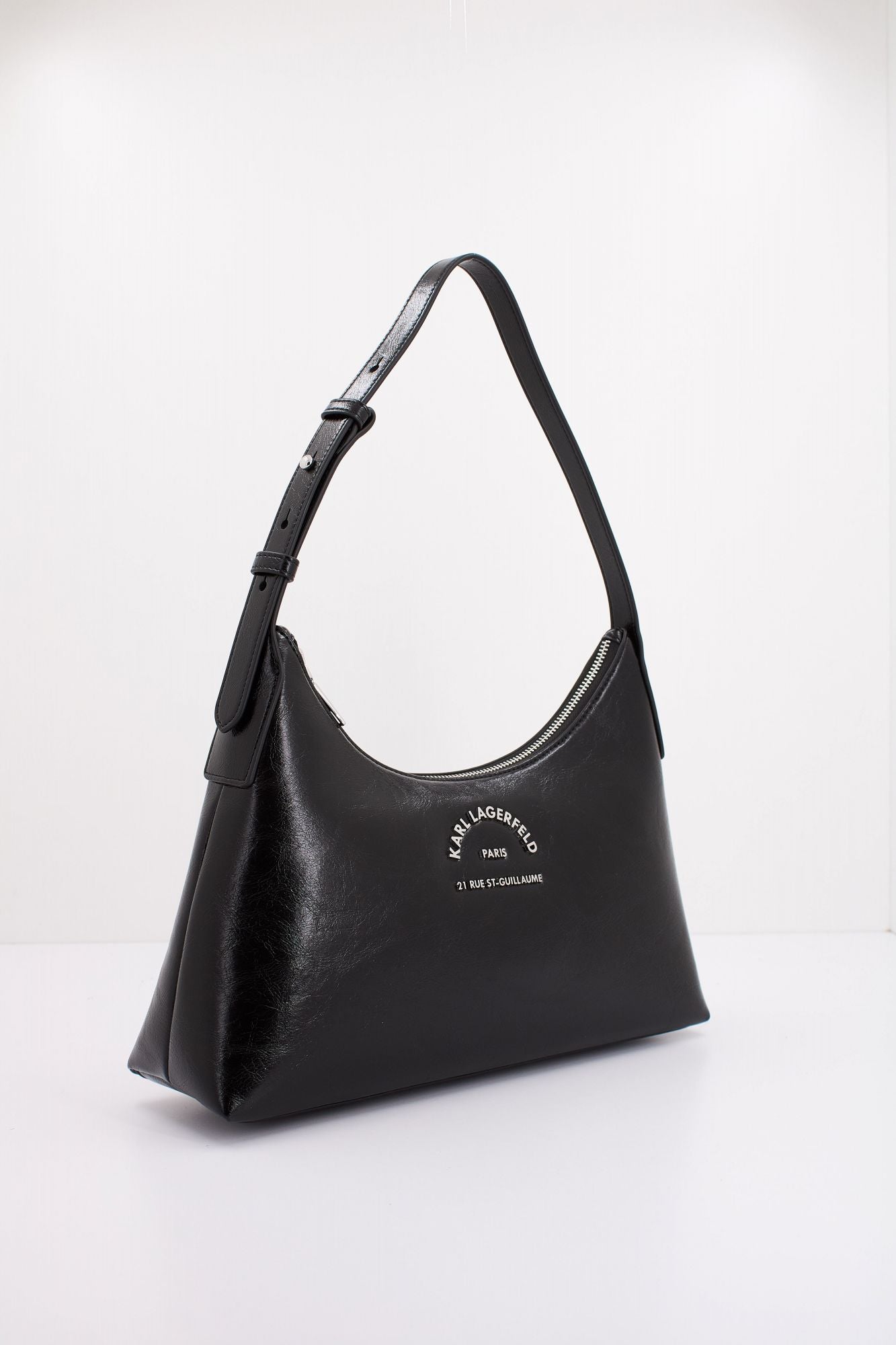 KARL LAGERFELD RSG METAL SP SHB CRINKLE en color NEGRO (2)