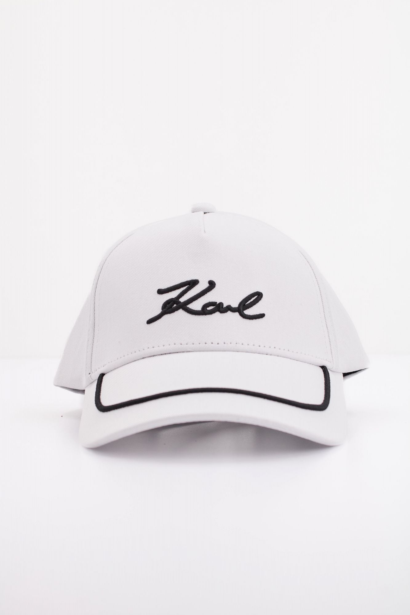 KARL LAGERFELD K/SIGNATURE PIPING CAP en color BLANCO (1)