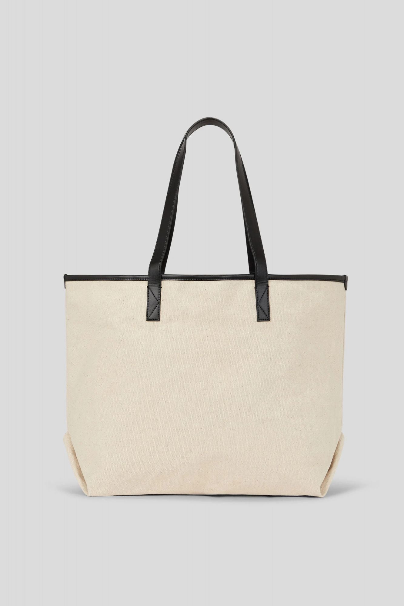 KARL LAGERFELD RSG CANVAS SHOPPER en color MARRON CLARO (2)