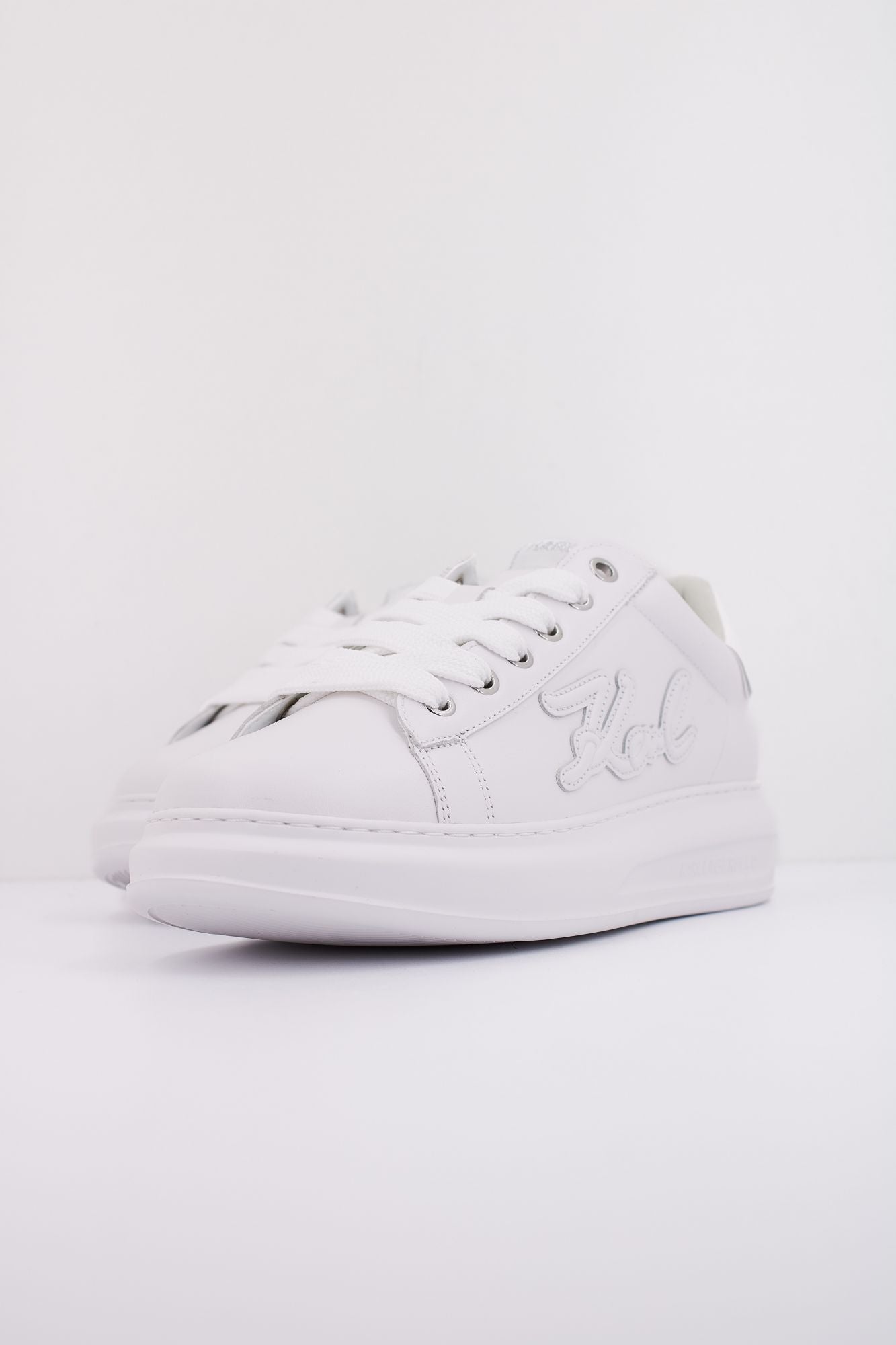 KARL LAGERFELD KAPRI MENS SIGNIA PATCH EM en color BLANCO (2)