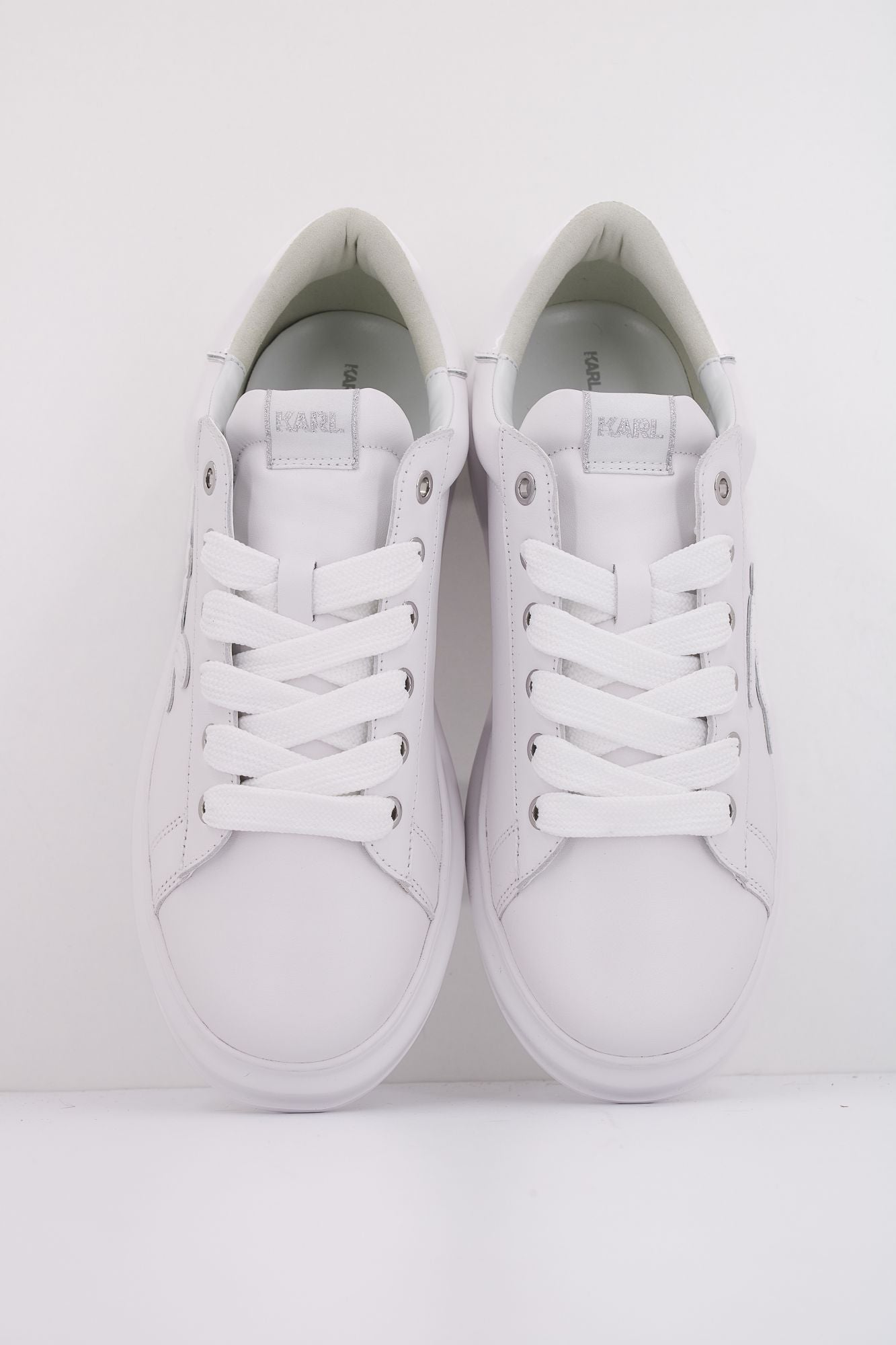 KARL LAGERFELD KAPRI MENS SIGNIA PATCH EM en color BLANCO (3)