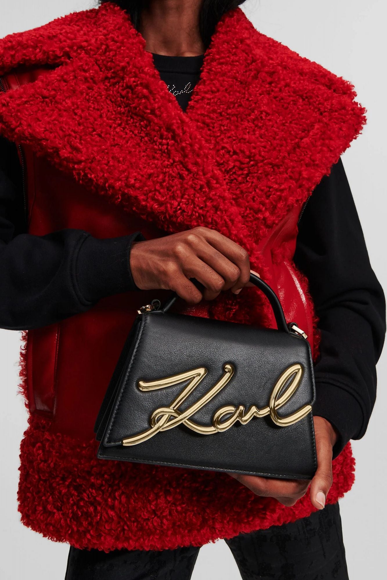 KARL LAGERFELD K SIGNATURE 2.0 SM CROSSBO en color NEGRO (4)
