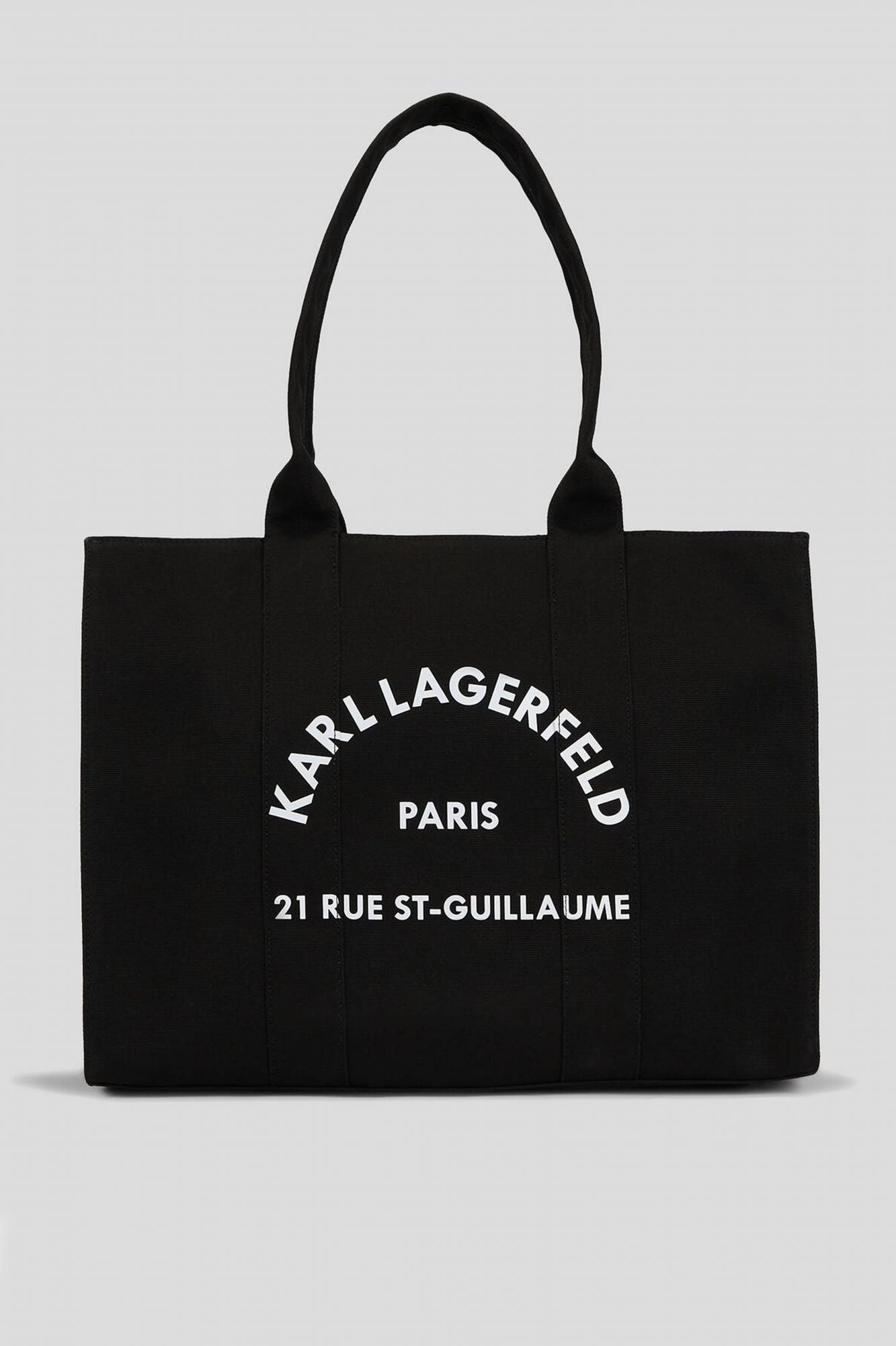 KARL LAGERFELD SRSG SQUARE LARGE TOTE en color NEGRO (1)