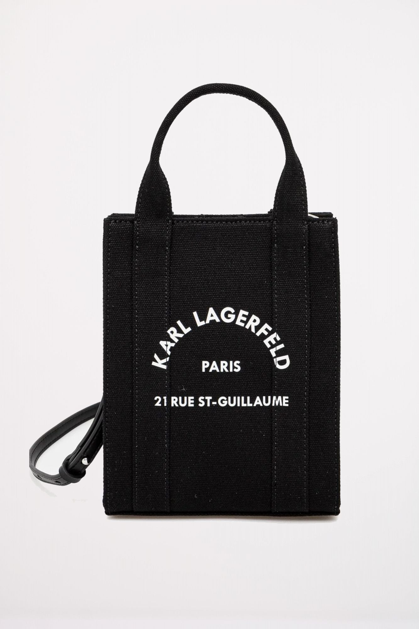KARL LAGERFELD RSG SQUEARE SMALL TOTE en color NEGRO (1)