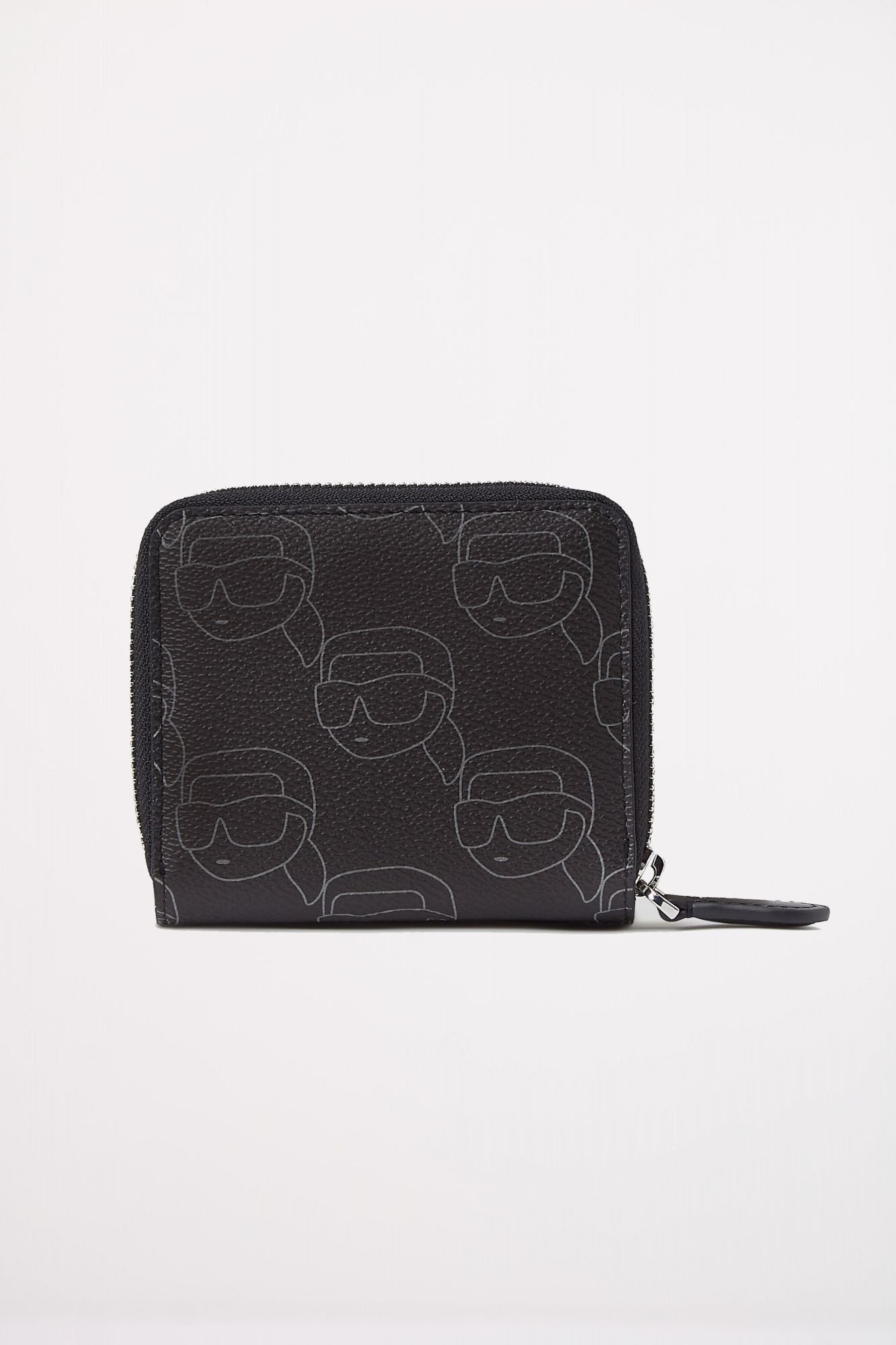 KARL LAGERFELD IKON MONO CC MD BFLD WLLT en color NEGRO (2)