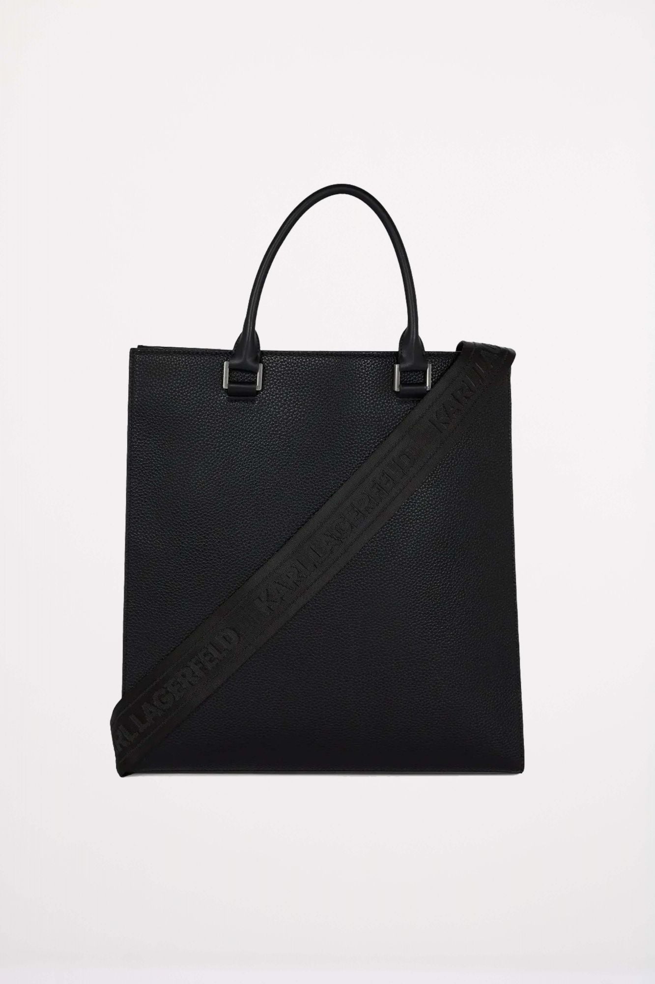 KARL LAGERFELD KL X DISNEY TOTE en color NEGRO (2)