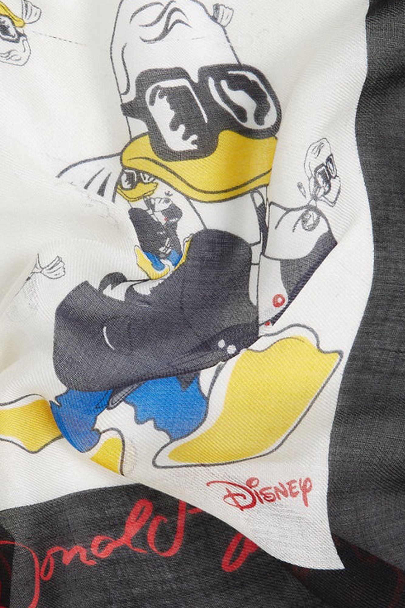 KARL LAGERFELD KL DISNEY AOP MODAL SCARF en color BLANCO (4)
