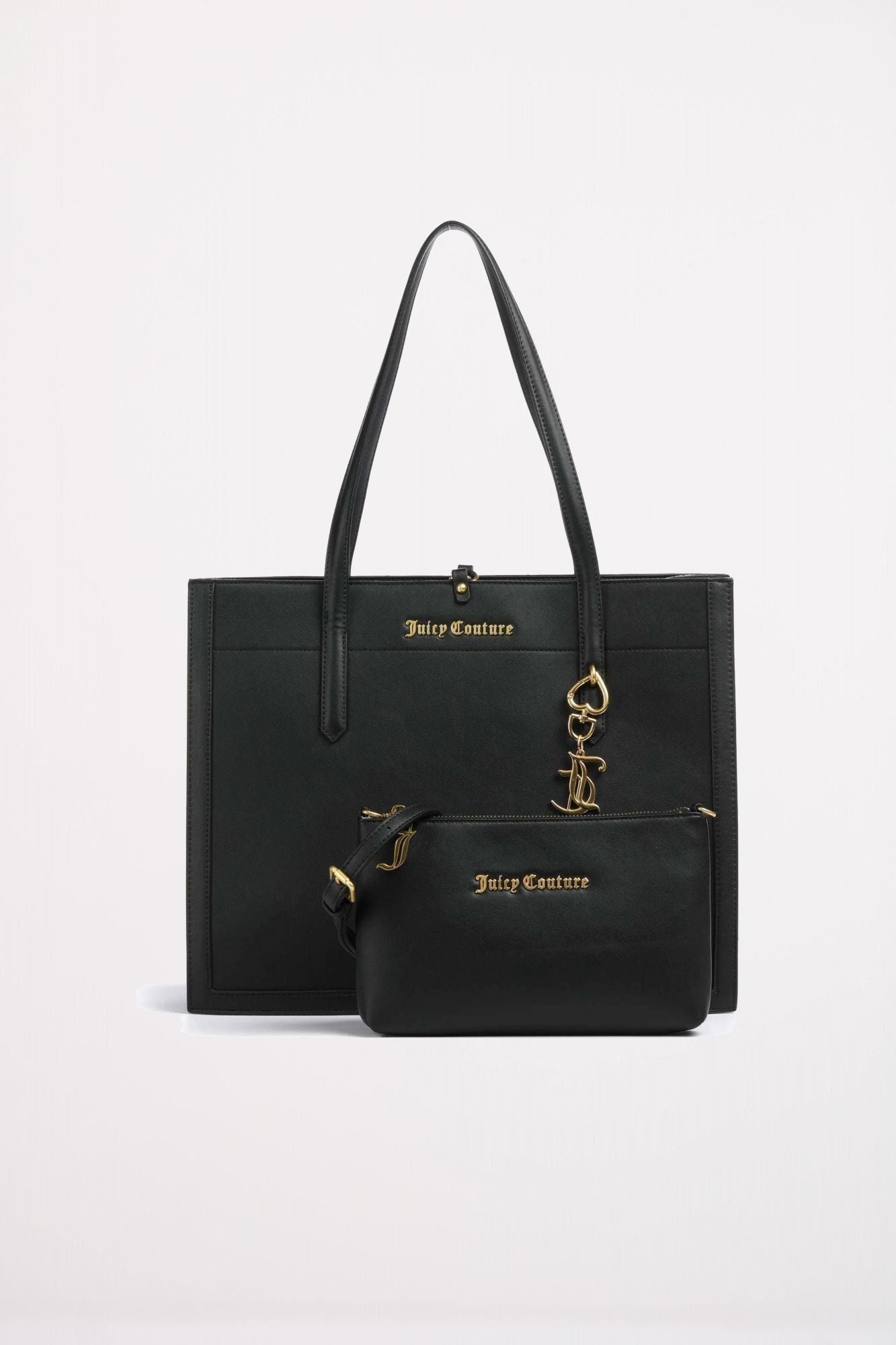 JUICY COUTURE LILY LARGE SHOPPING en color NEGRO (2)