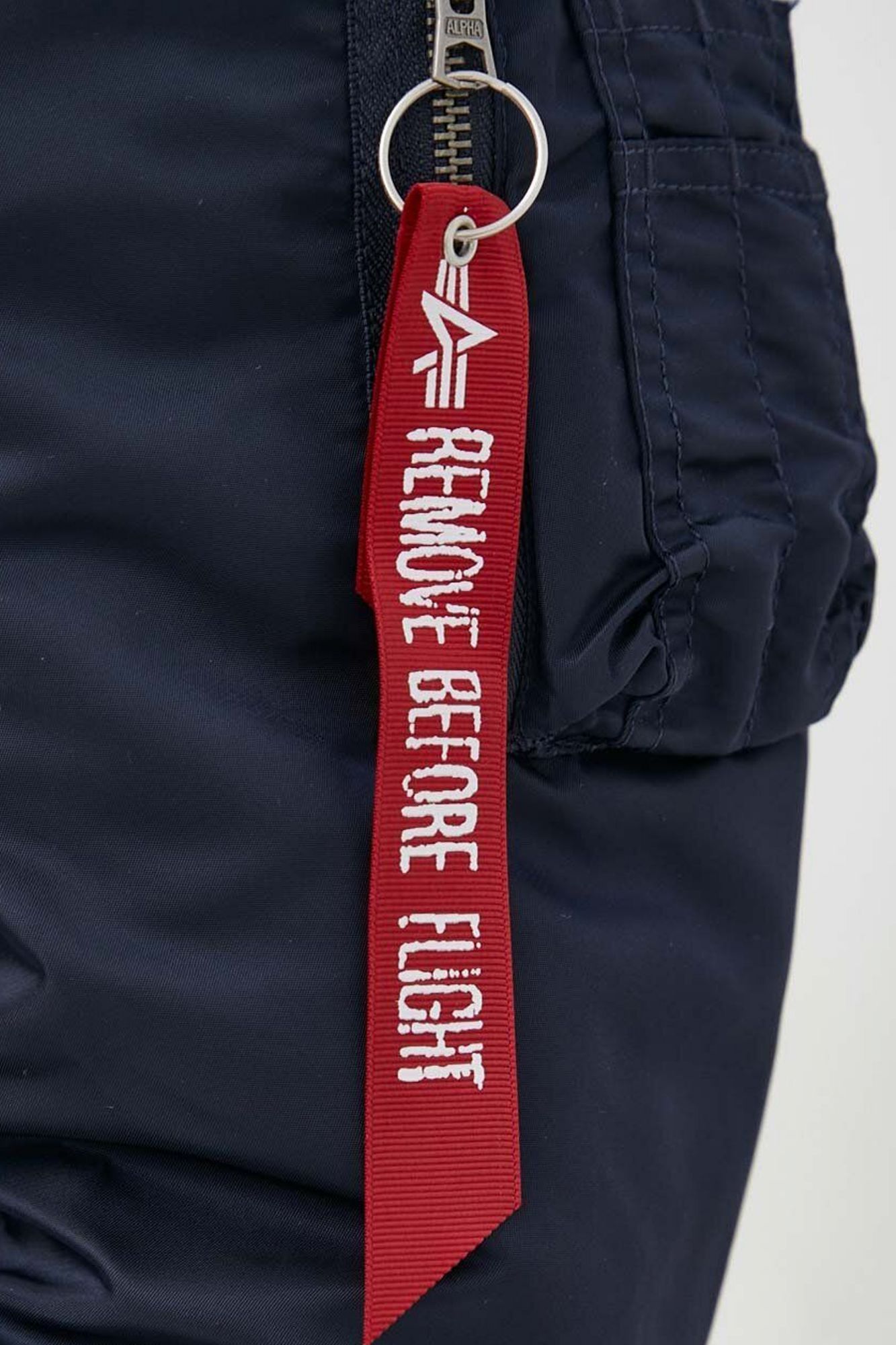 ALPHA INDUSTRIES MA-1 ZH BACK EMB en color AZUL (4)