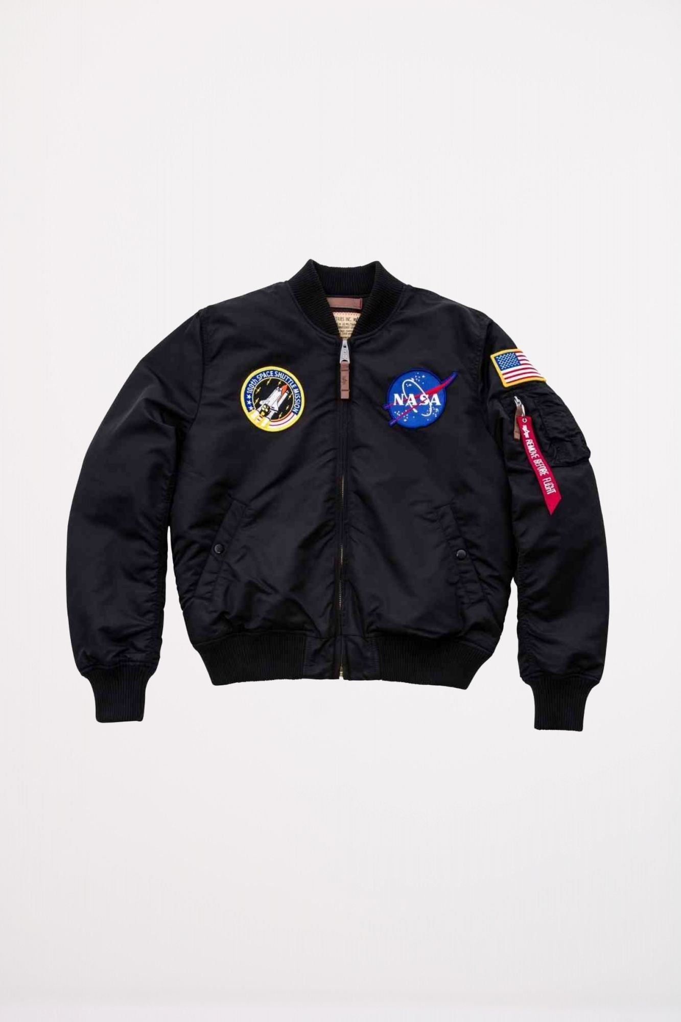 ALPHA INDUSTRIES MA1 VF NASA en color NEGRO (2)