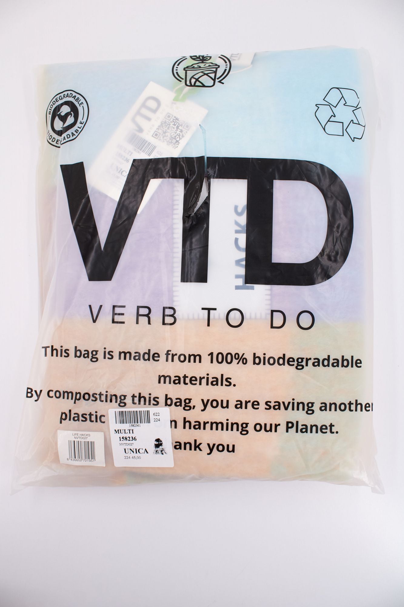 VERB TO DO LIFE HACKS en color MULTICOLOR (4)