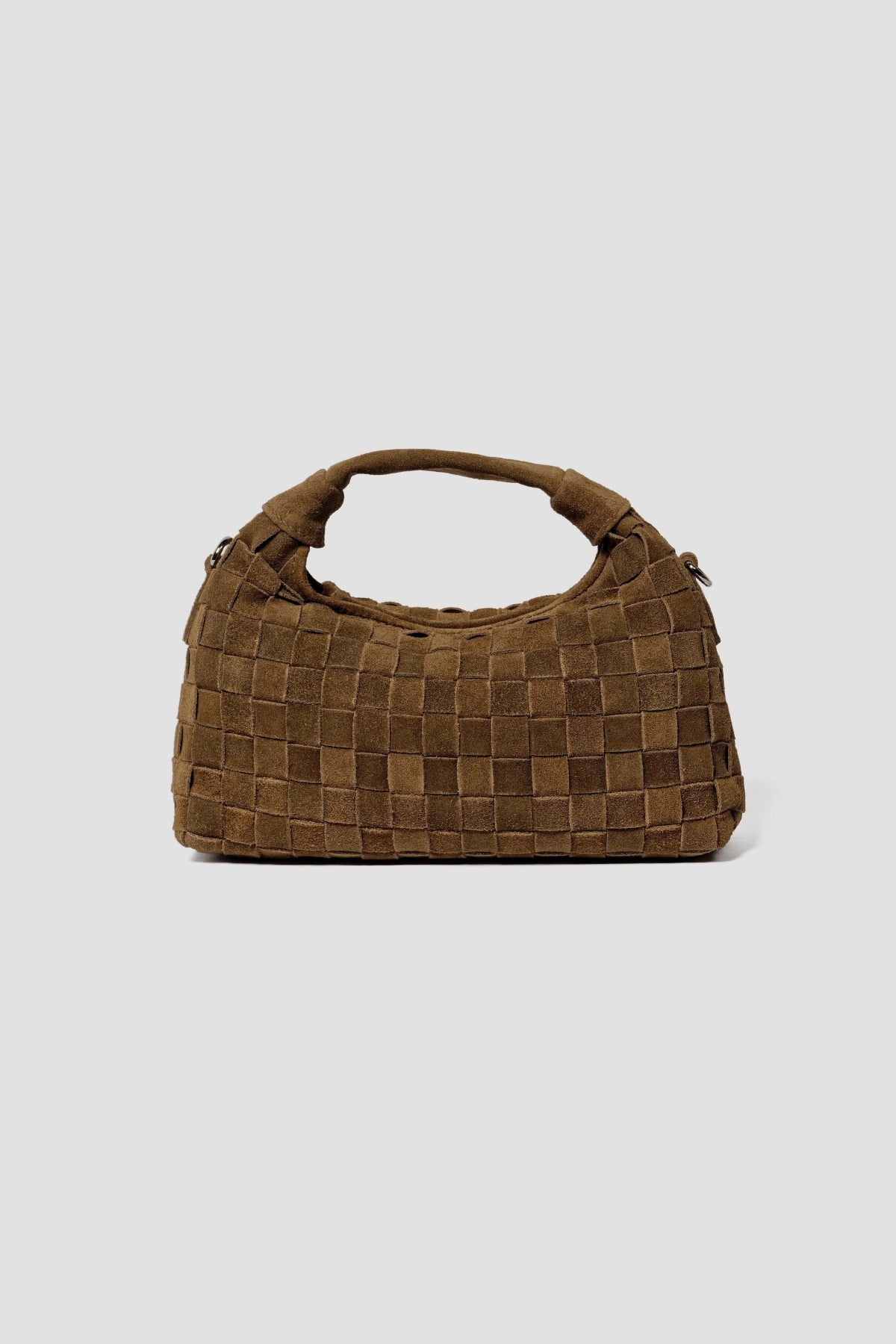 NUNOO MINI DANDY BRAIDED SUEDE en color VERDE (2)
