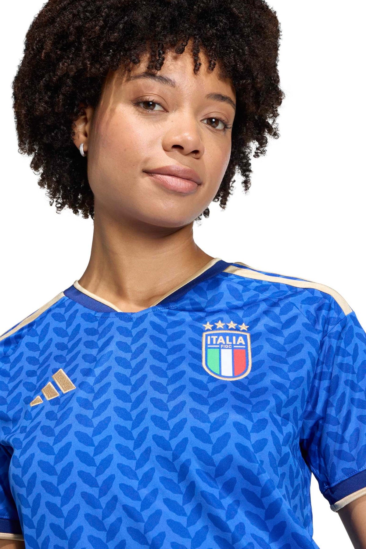 ADIDAS Camiseta Italia 26 en color AZUL (5)