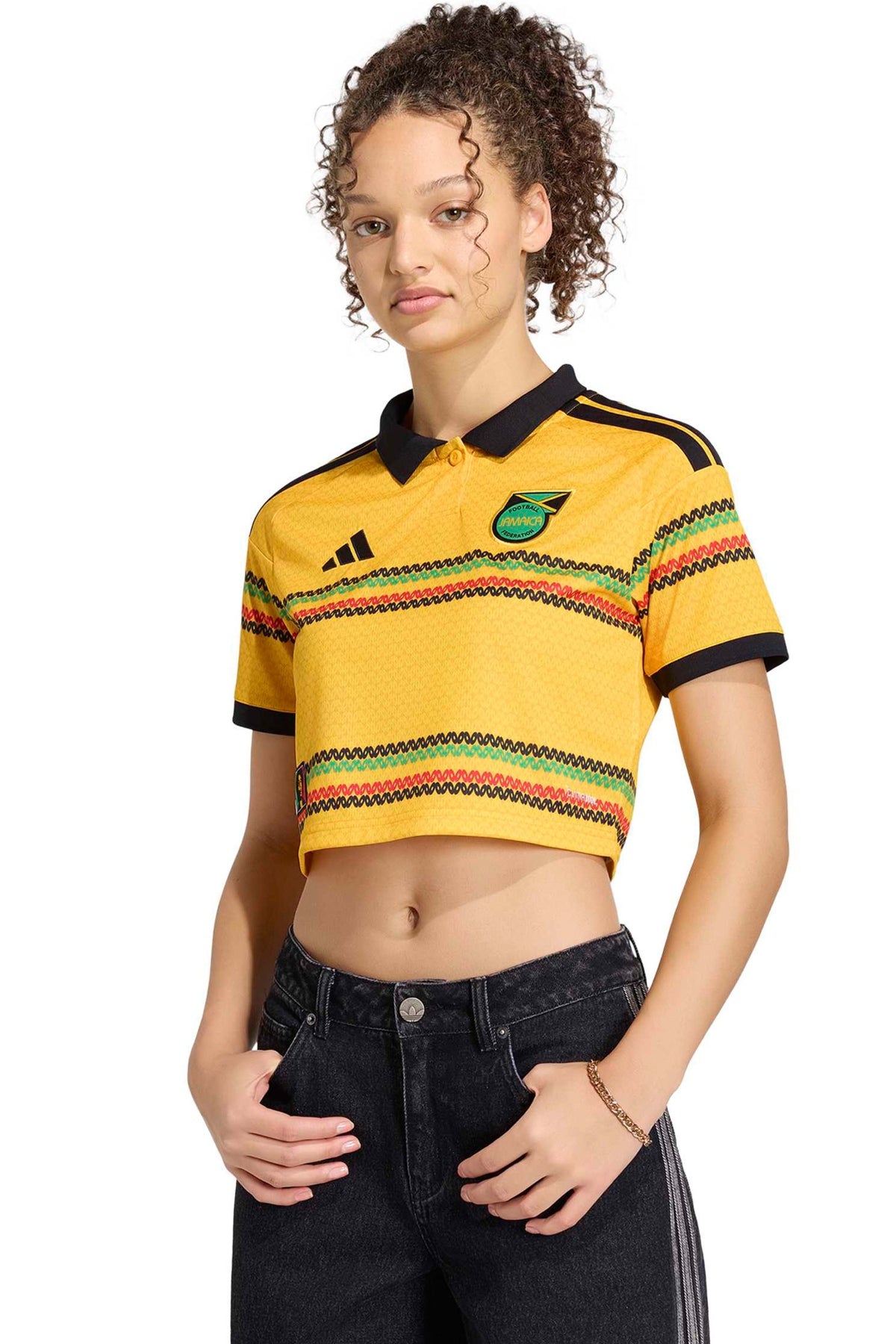 ADIDAS Camiseta Jamaica 26 en color AMARILLO (1)