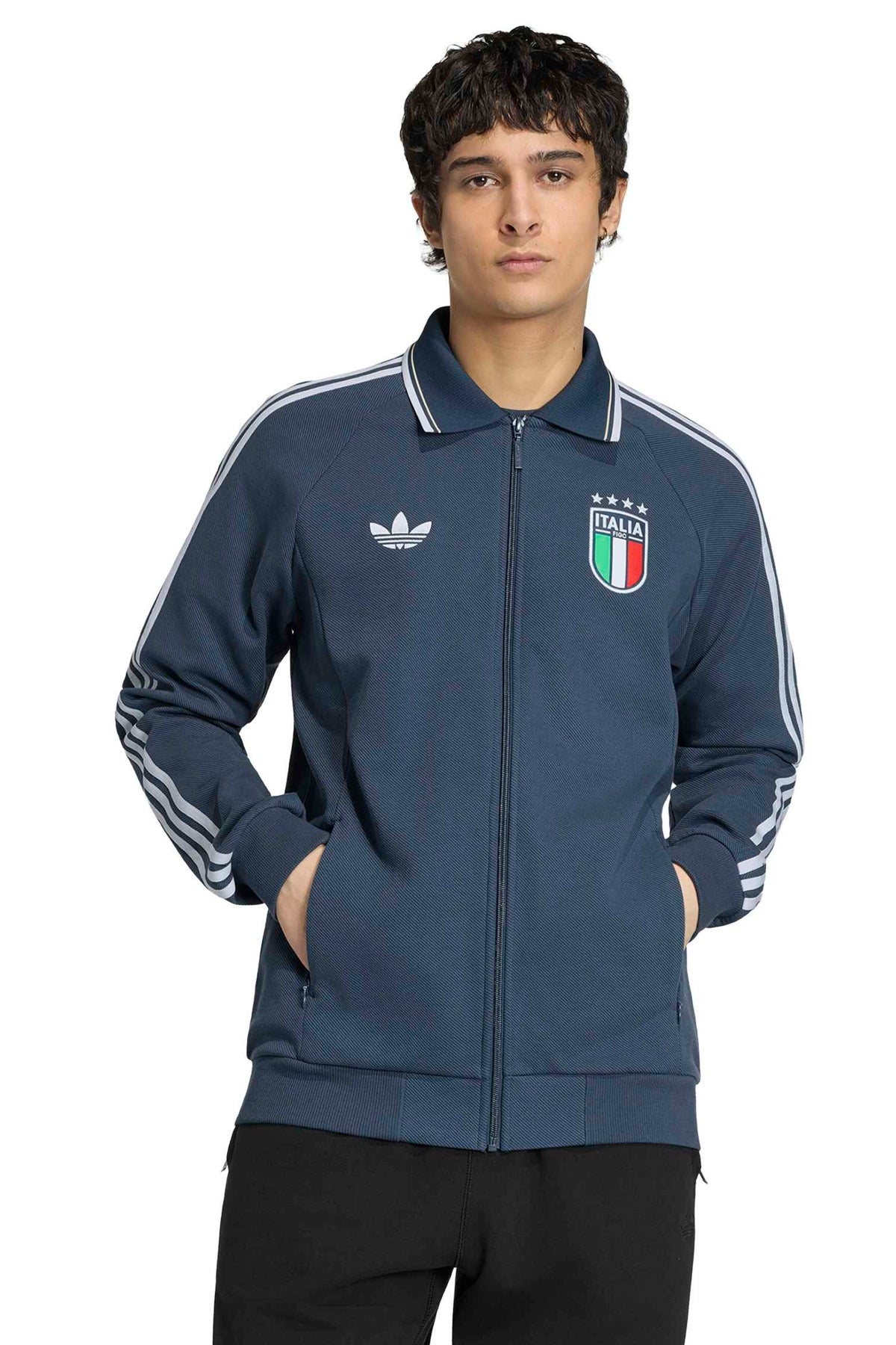 ADIDAS Chaqueta Italia 26 en color AZUL (4)